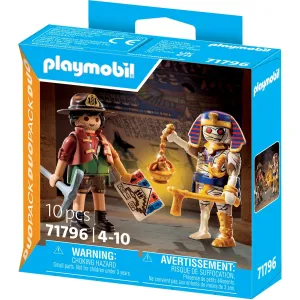 Playmobil Treasure Hunter And Mummy