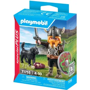 Playmobil Viking With Guard Dog