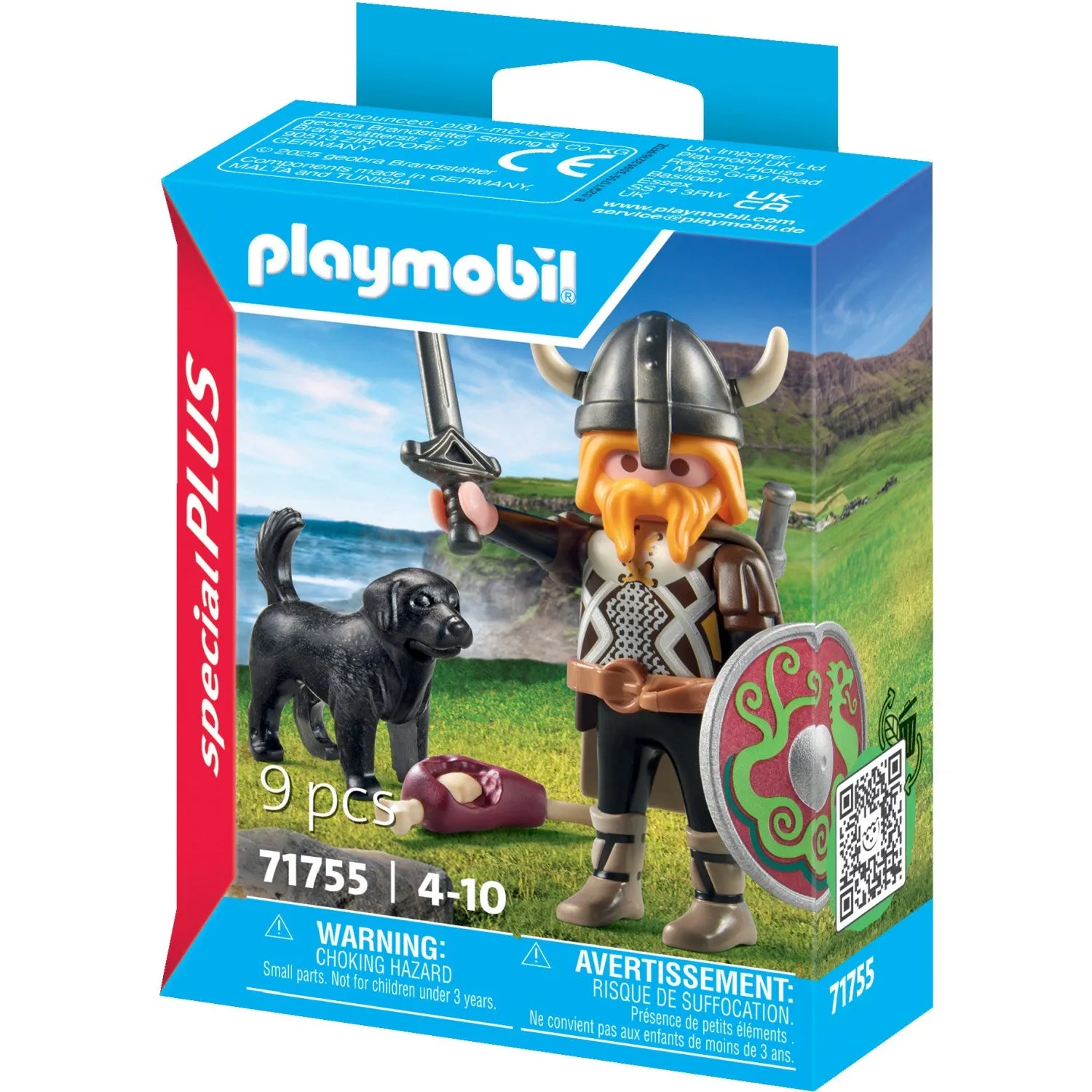 Playmobil Viking With Guard Dog