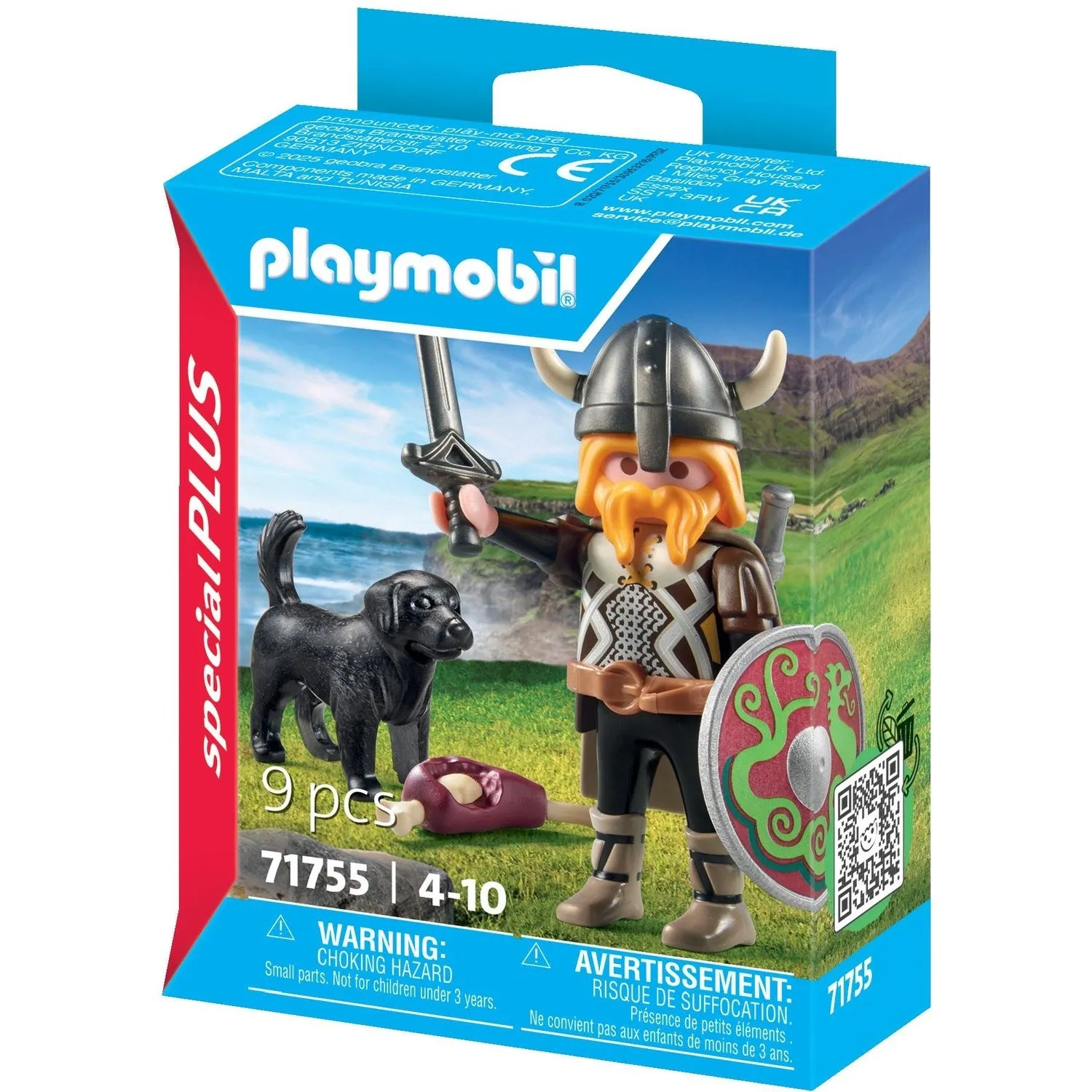Playmobil Viking With Guard Dog
