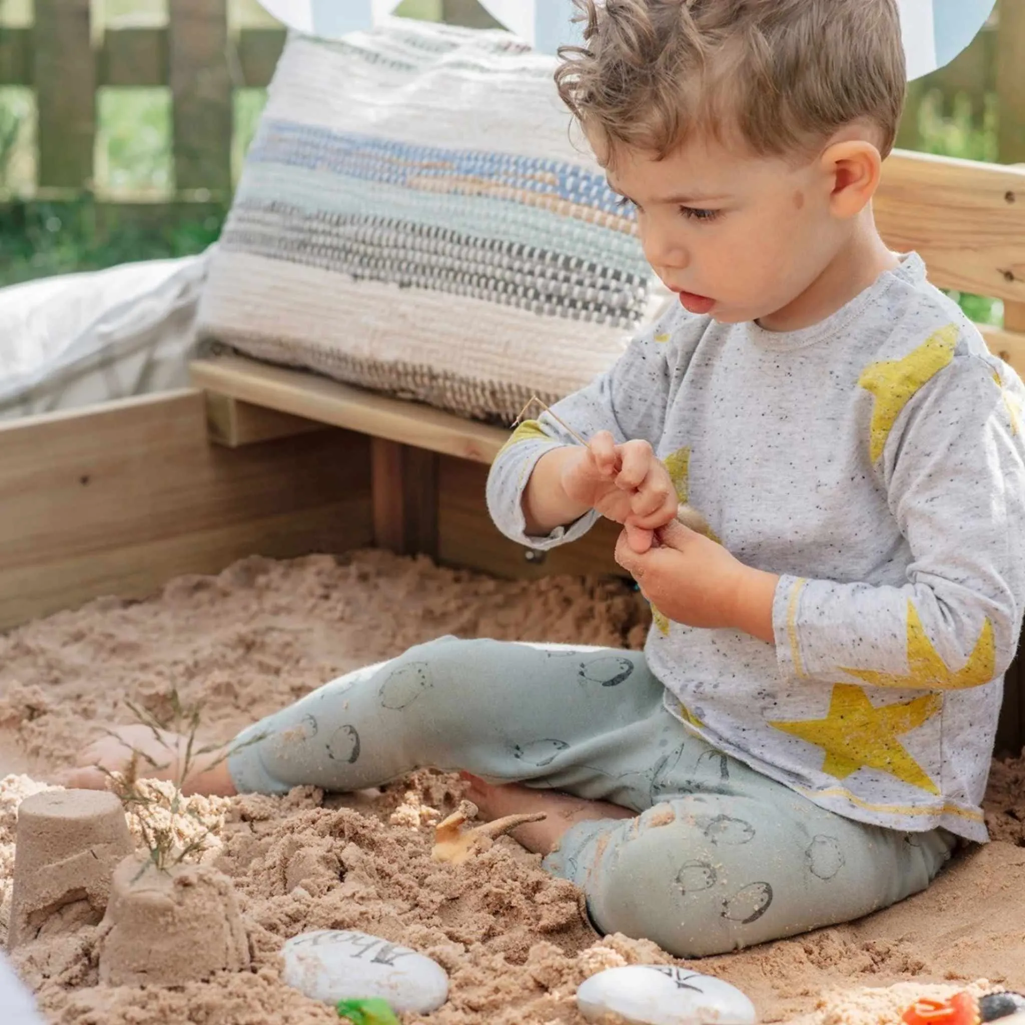Plum Play Sandpit With Canopy