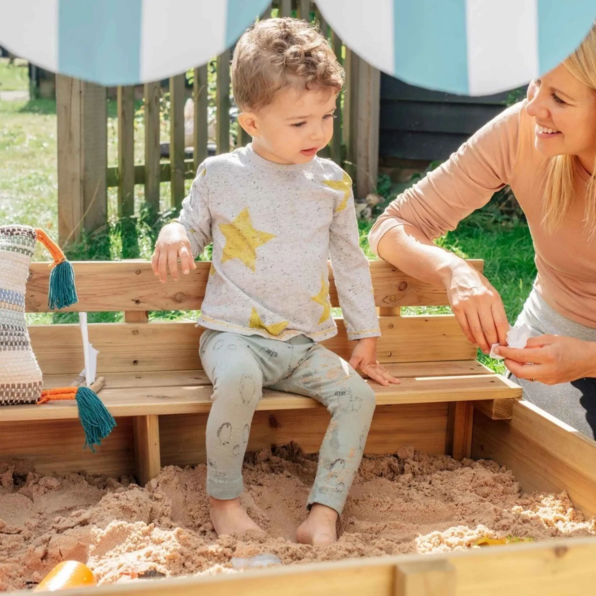Plum Play Sandpit With Canopy