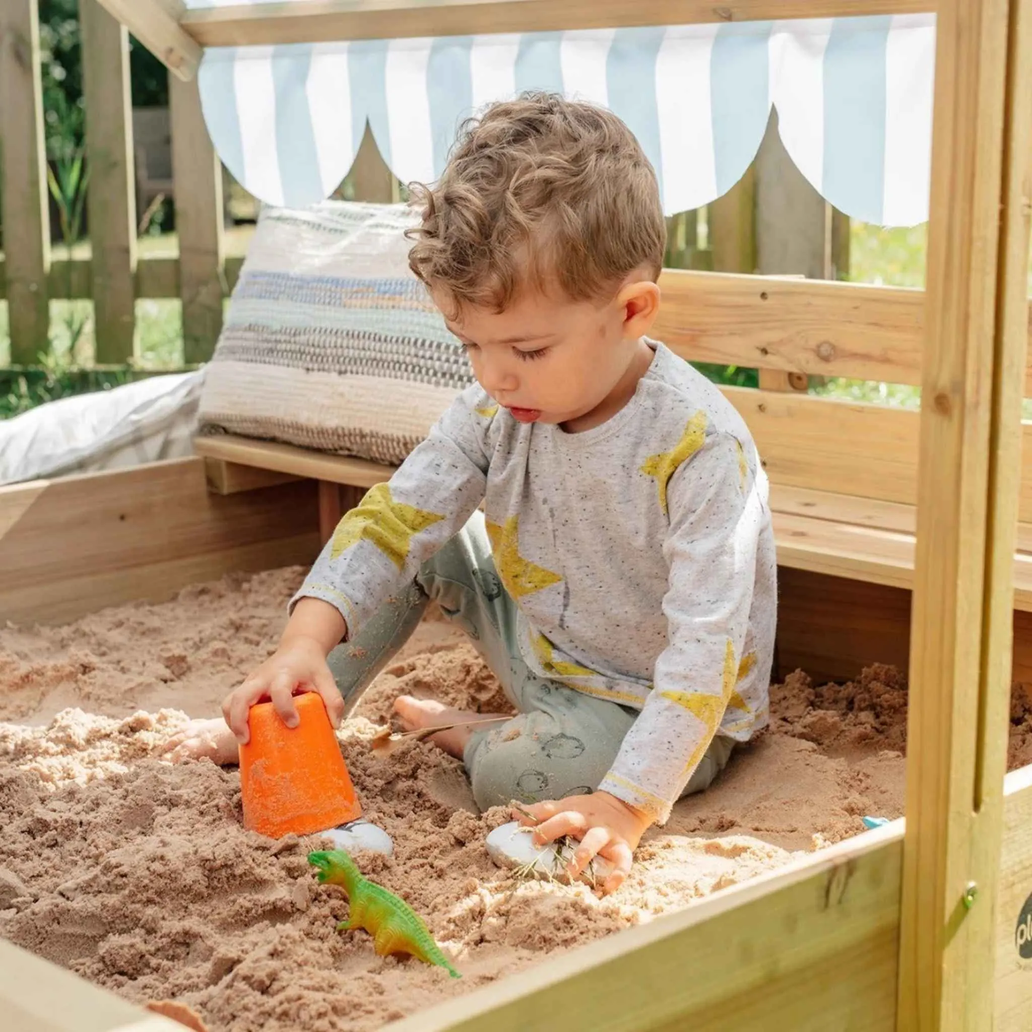 Plum Play Sandpit With Canopy