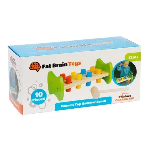 Pound & Tap Hammer Bench Babykids_Fat Brain_Toys