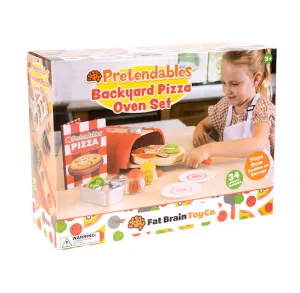 Pretendables Backyard Pizza Oven Set Babykids_Fat Brain_Toys