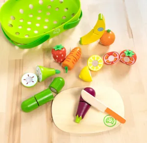 Pretendables Fruit & Veggie Basket Babykids_Fat Brain_Toys