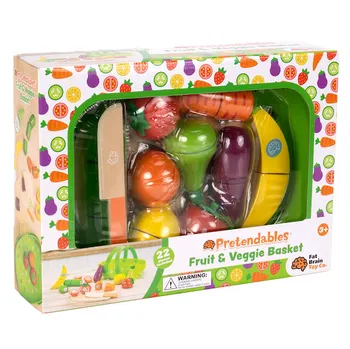 Pretendables Fruit & Veggie Basket Babykids_Fat Brain_Toys