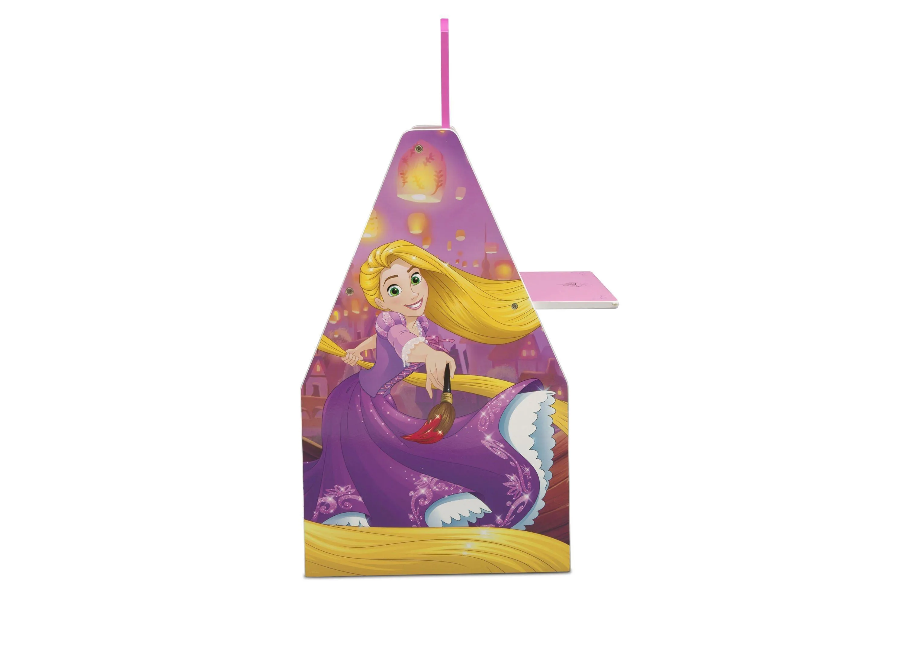 Princess Activity Center - Easel Desk with Stool & Toy Organizer Babykids_Delta Children_Toy Storage & Bookshelves