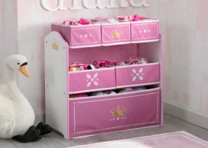 Princess Crown Multi-Bin Toy Organizer Babykids_Delta Children_Toy Storage & Bookshelves