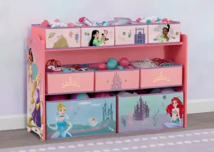 Princess Deluxe 9 Bin Design and Store Toy Organizer Babykids_Delta Children_Toy Storage & Bookshelves