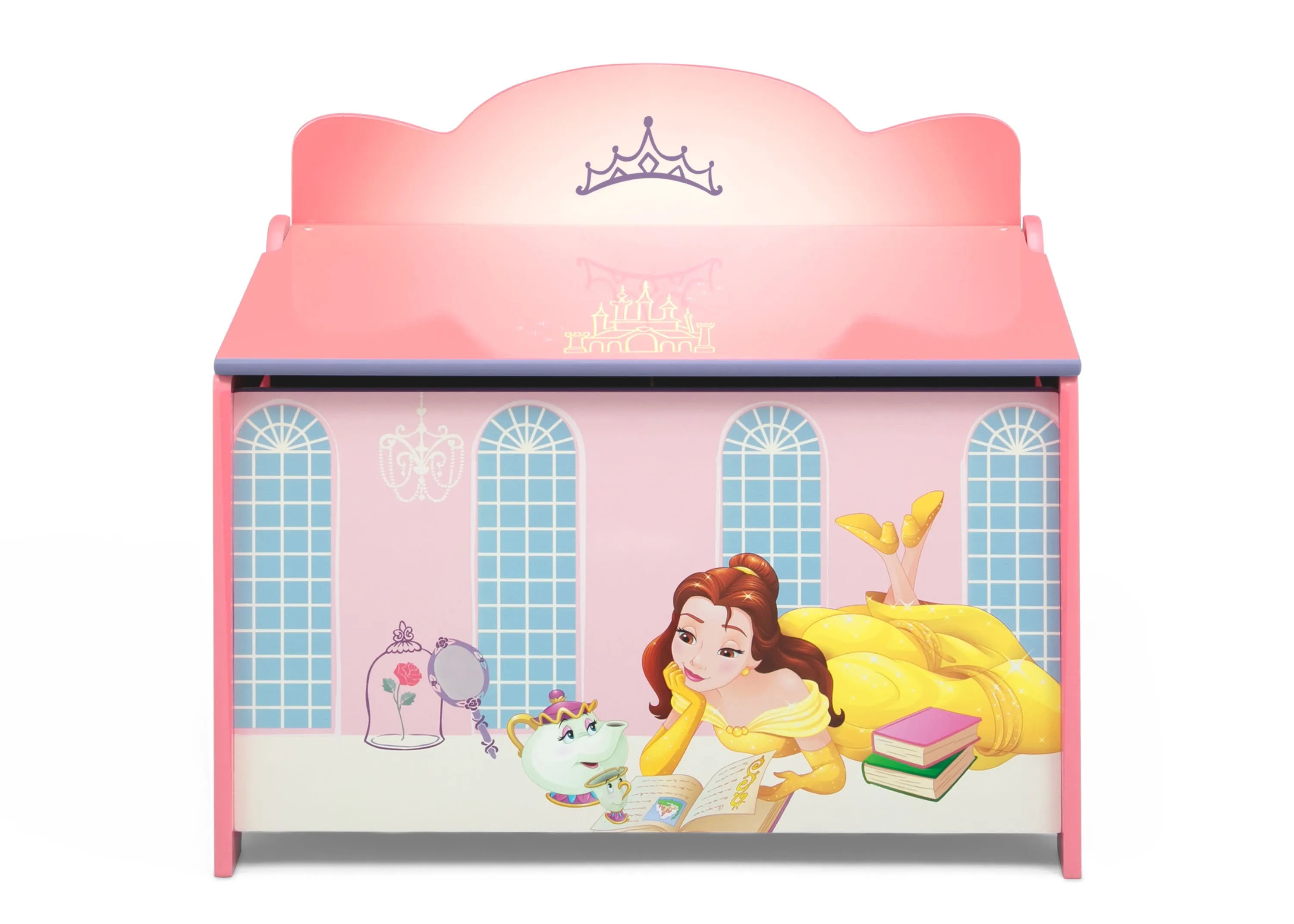 Princess Deluxe Toy Box Babykids_Delta Children_Toy Storage & Bookshelves