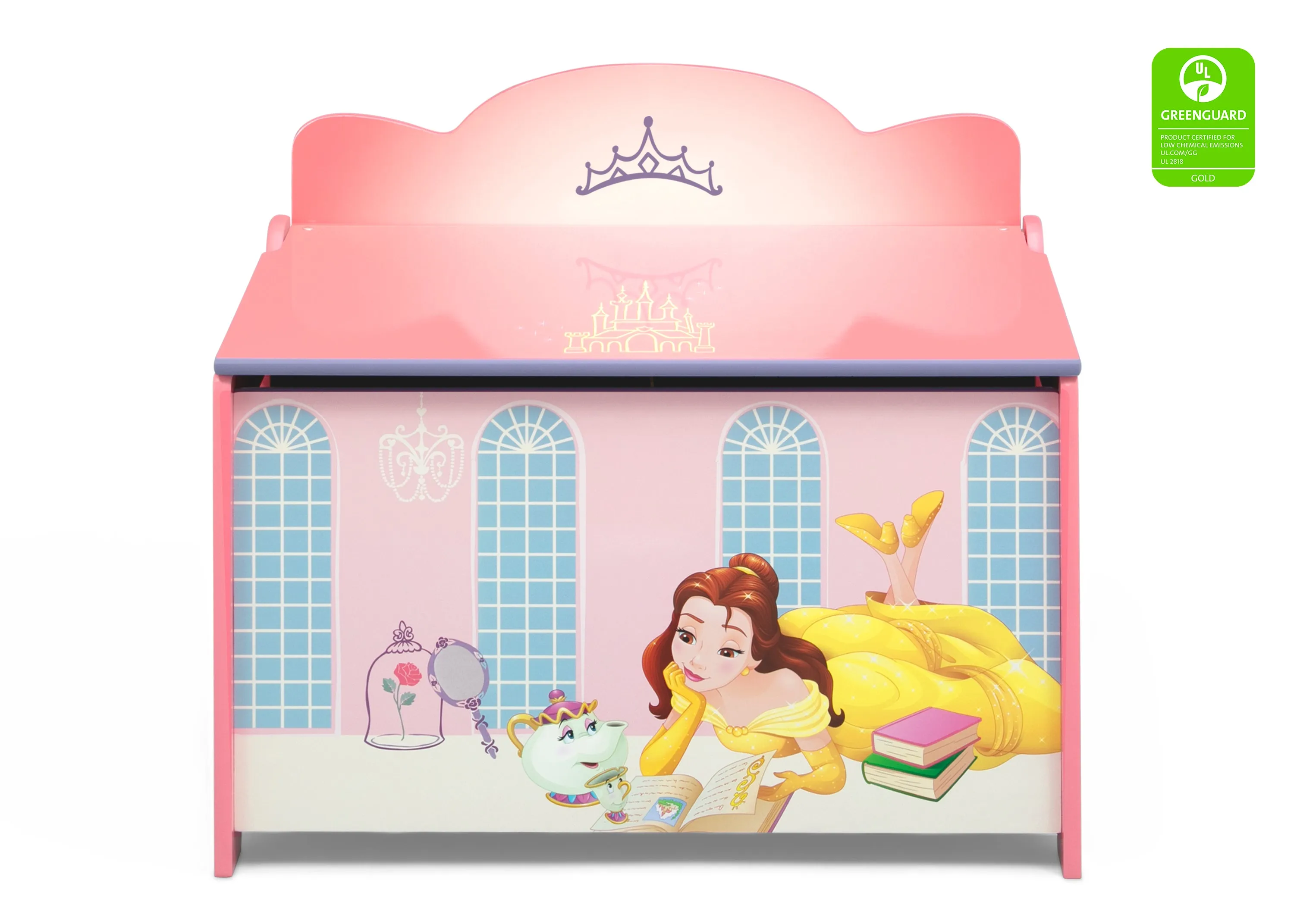 Princess Deluxe Toy Box Babykids_Delta Children_Toy Storage & Bookshelves