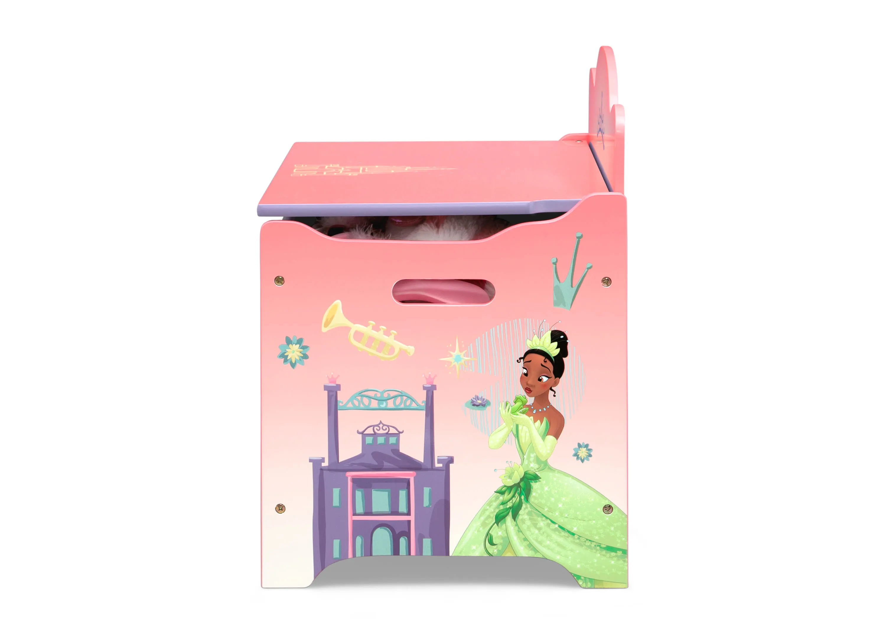 Princess Deluxe Toy Box Babykids_Delta Children_Toy Storage & Bookshelves