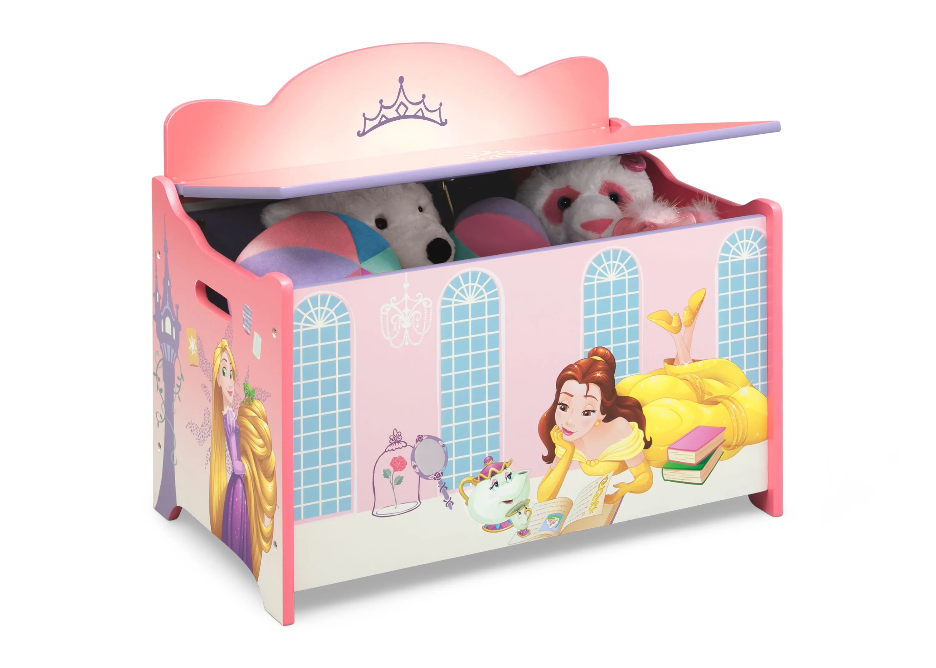 Princess Deluxe Toy Box Babykids_Delta Children_Toy Storage & Bookshelves