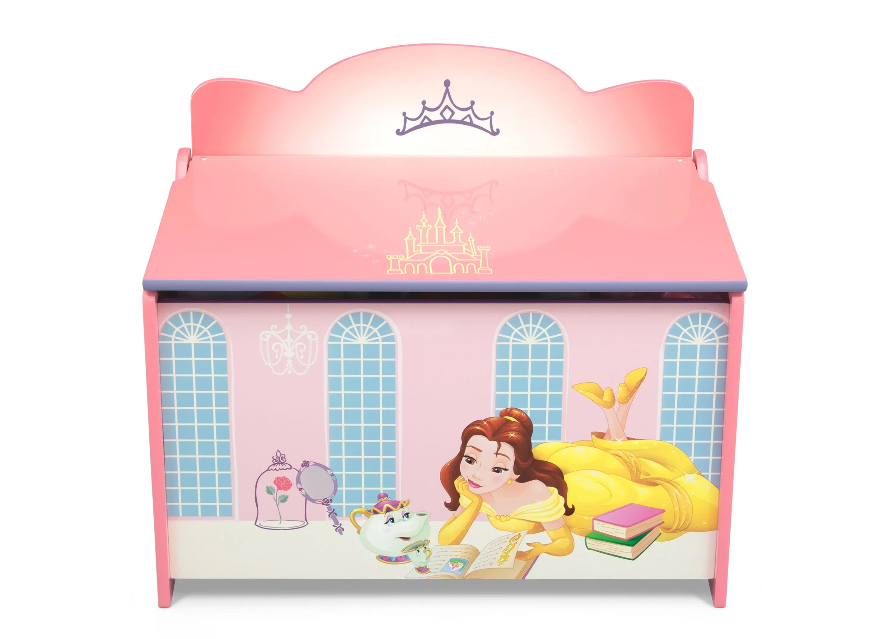 Princess Deluxe Toy Box Babykids_Delta Children_Toy Storage & Bookshelves