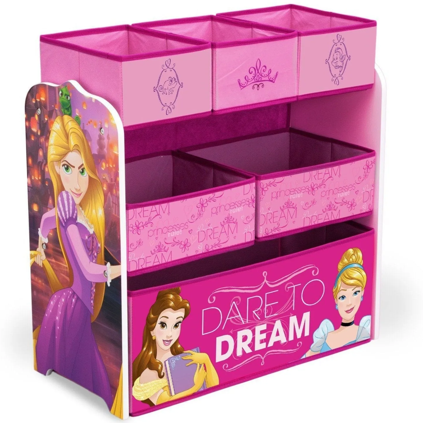 Princess Multi-Bin Toy Organizer Babykids_Delta Children_Toy Storage & Bookshelves