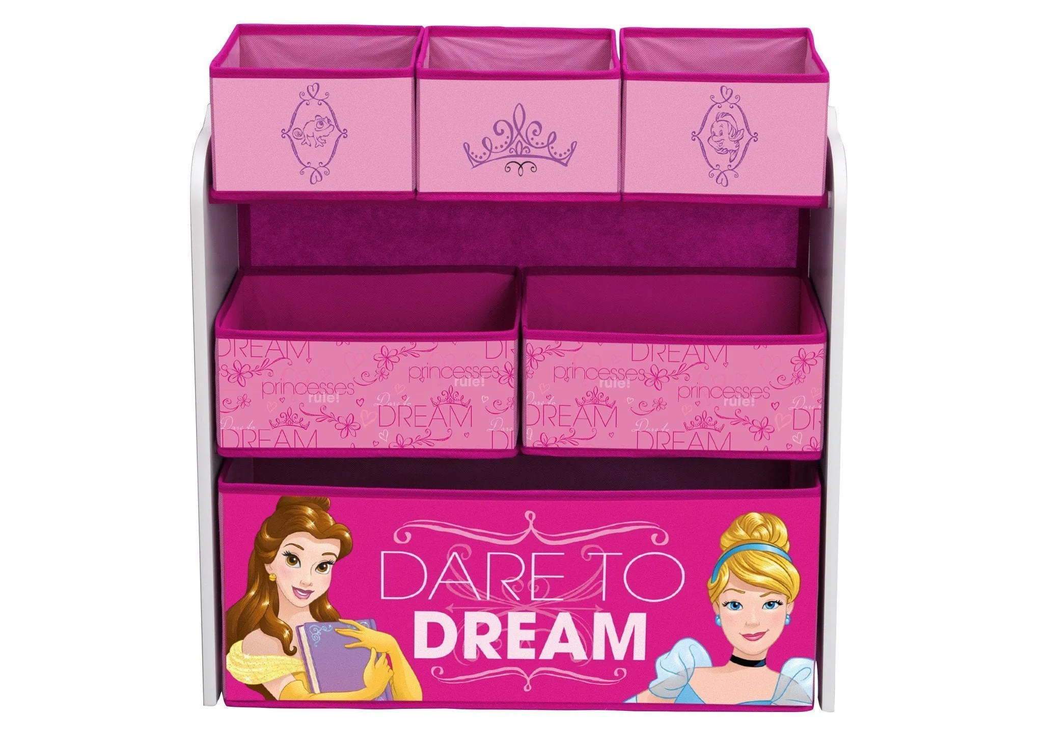 Princess Multi-Bin Toy Organizer Babykids_Delta Children_Toy Storage & Bookshelves