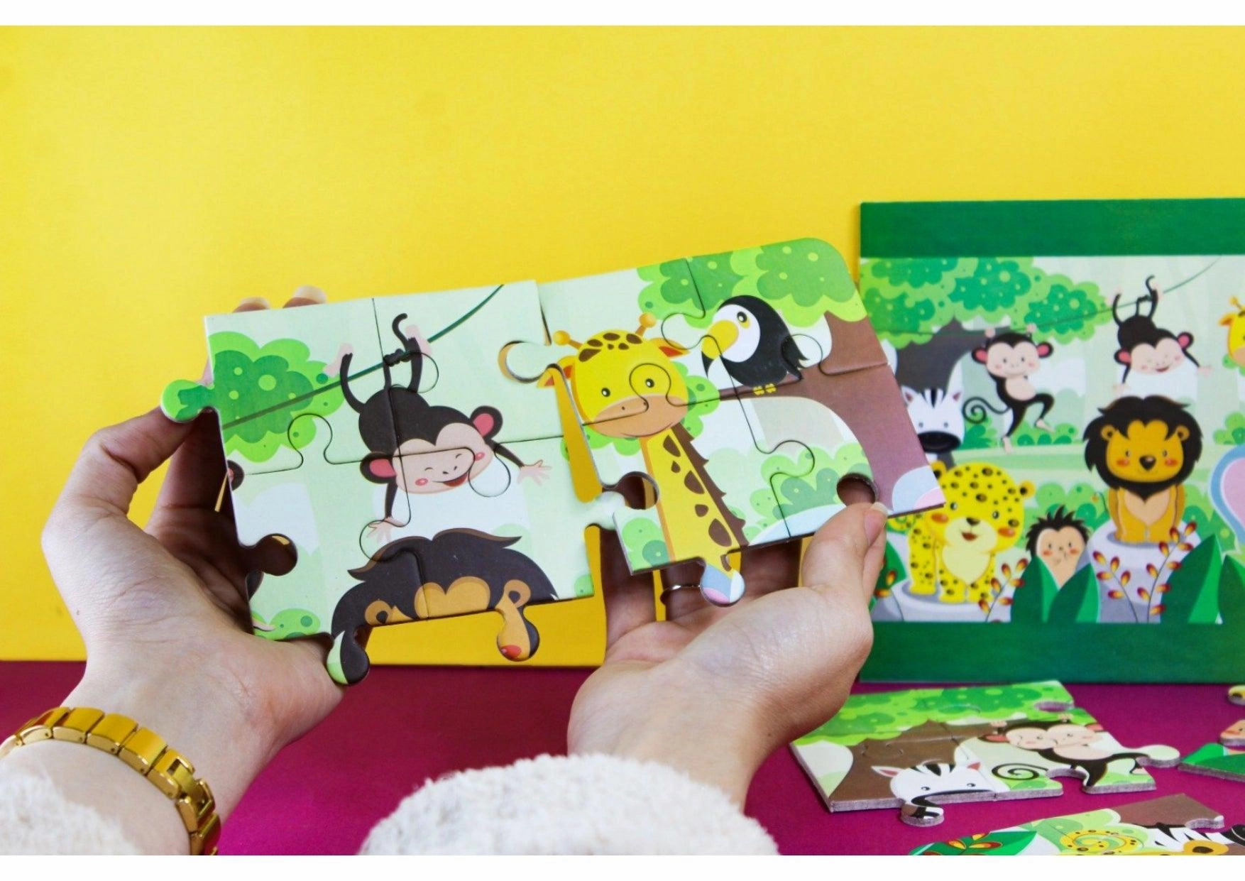 puzzle bag - animals