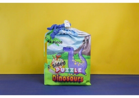 puzzle bag - happy dinosaurs