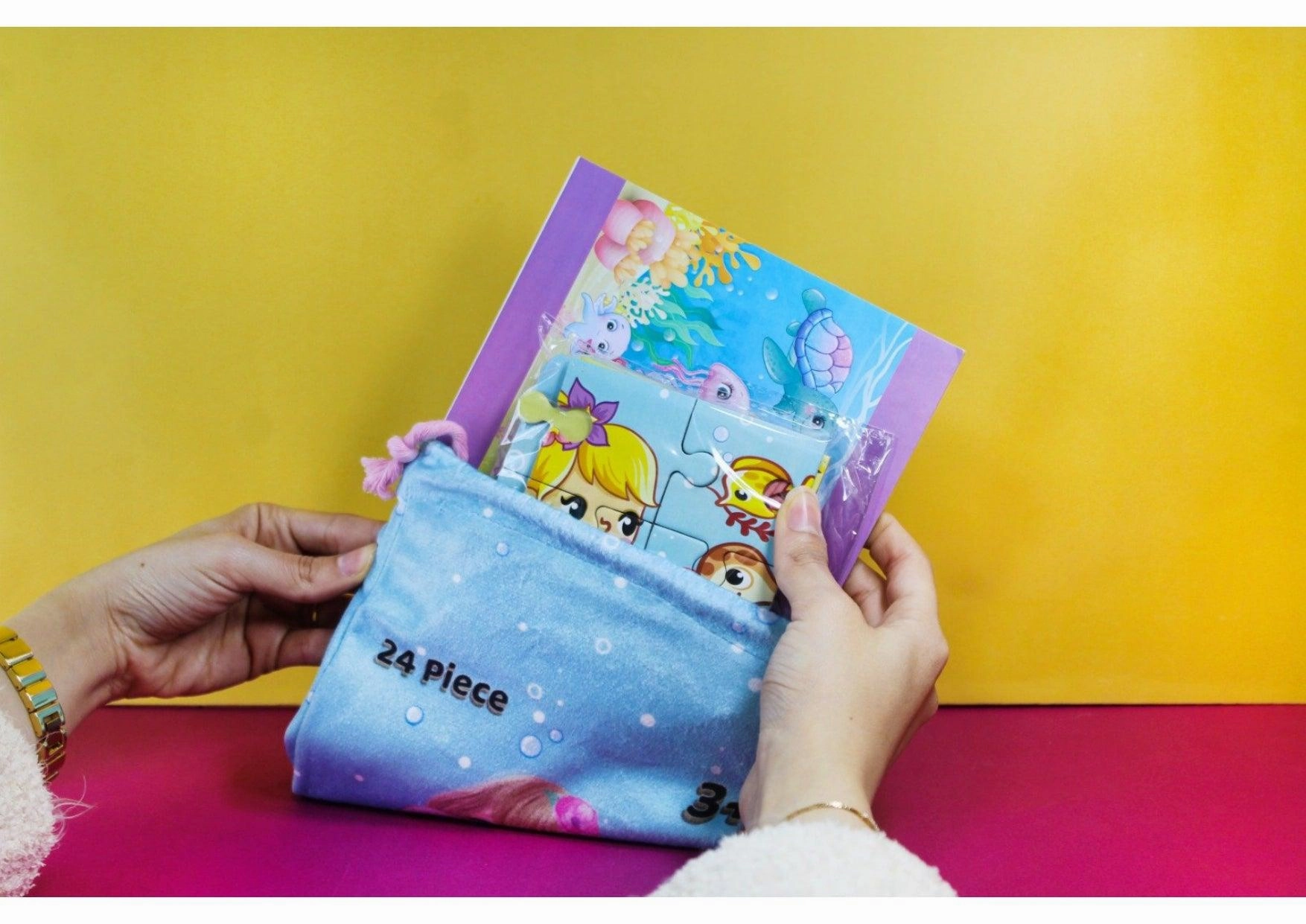 puzzle bag - little mermaid