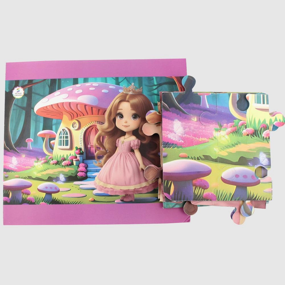 Puzzle Bag, Princess Shape - Multicolor