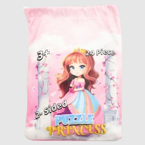 Puzzle Bag, Princess Shape - Multicolor