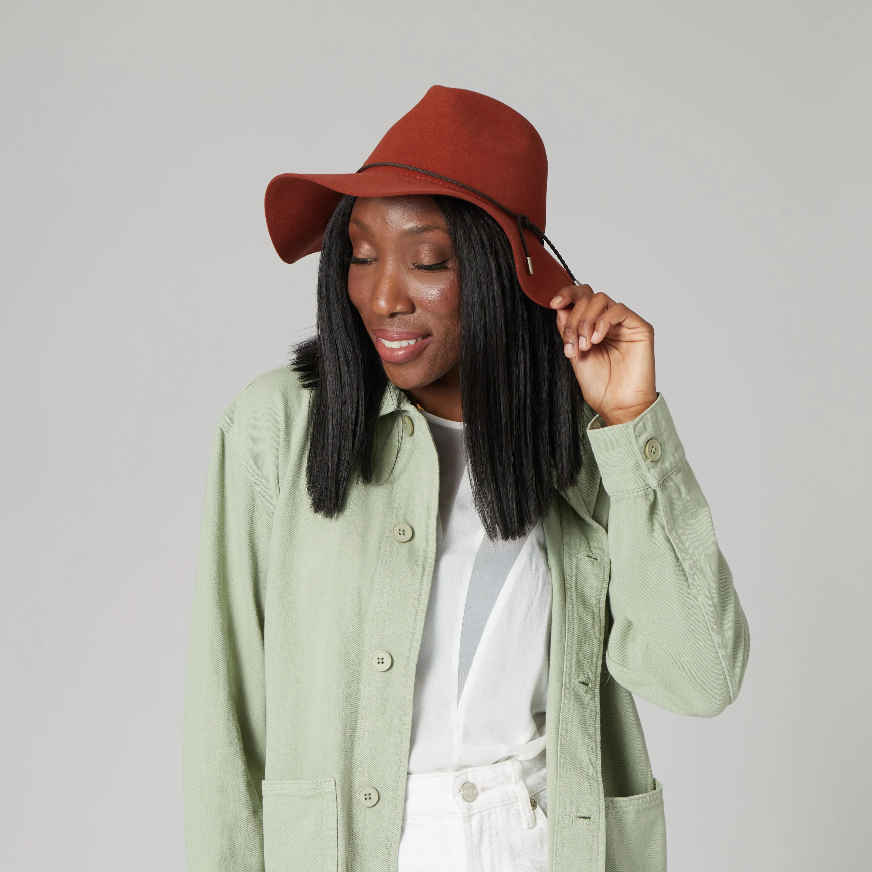 San Diego Hat Company Womens Fedoras Anza Floppy Packable Hat
