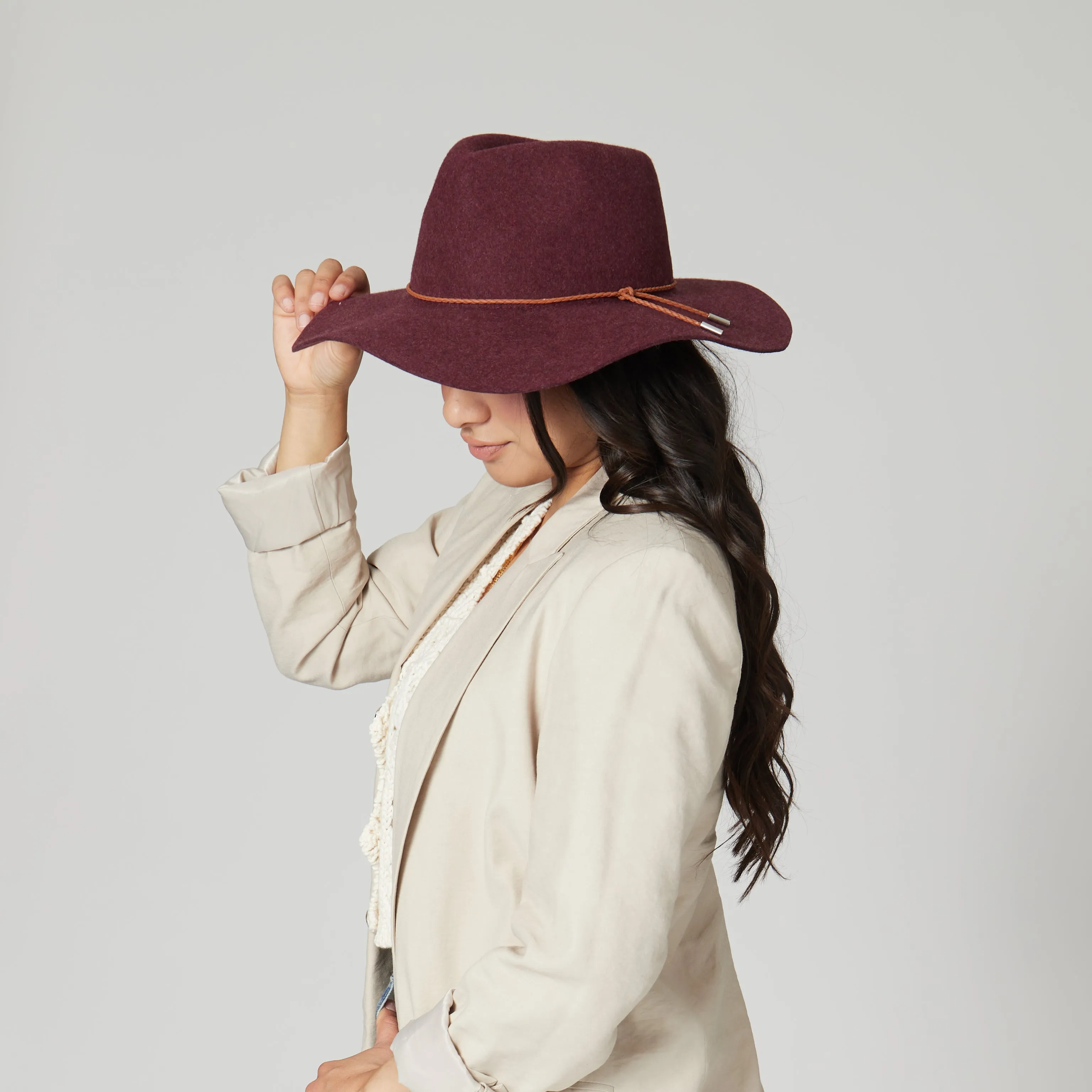 San Diego Hat Company Womens Fedoras Anza Floppy Packable Hat