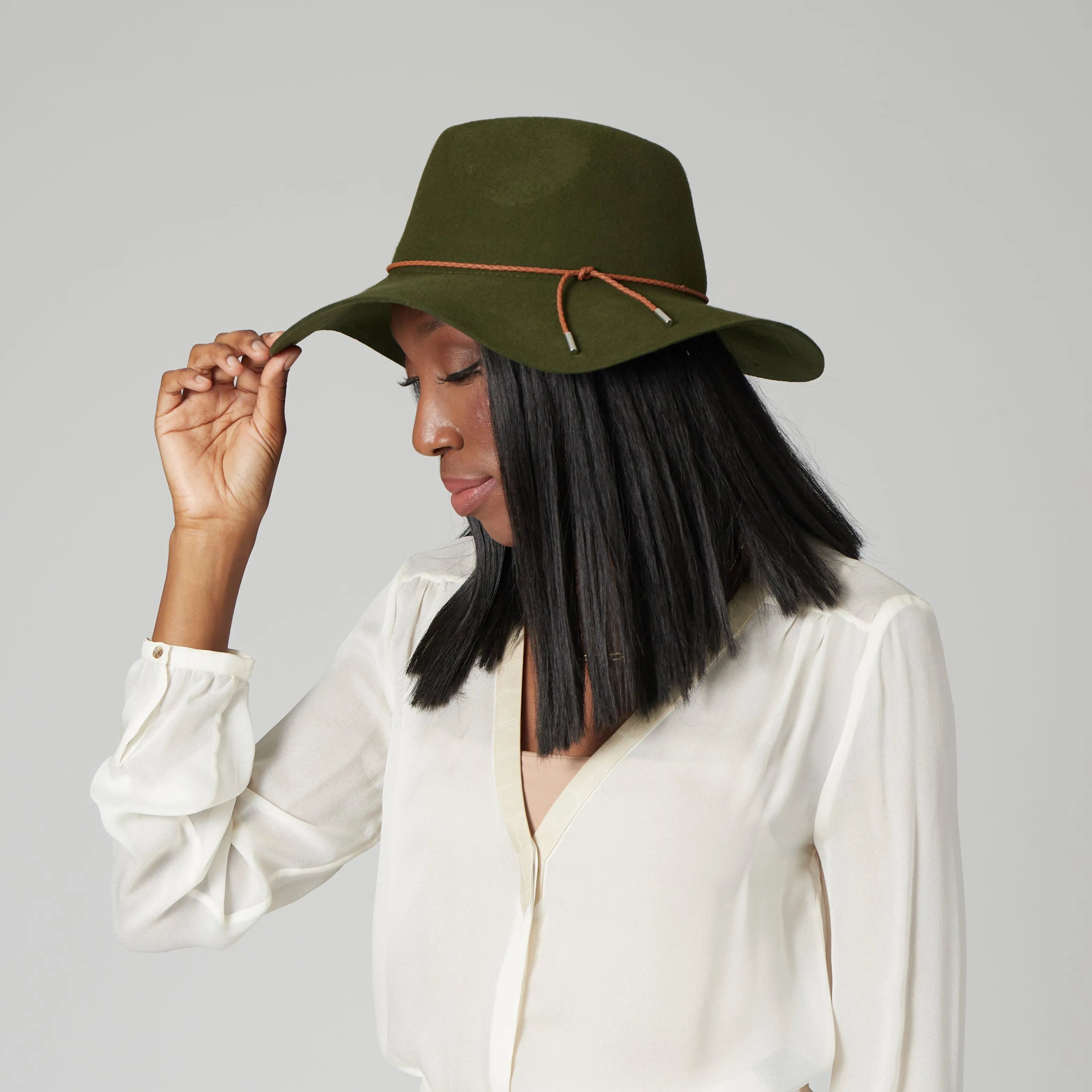 San Diego Hat Company Womens Fedoras Anza Floppy Packable Hat
