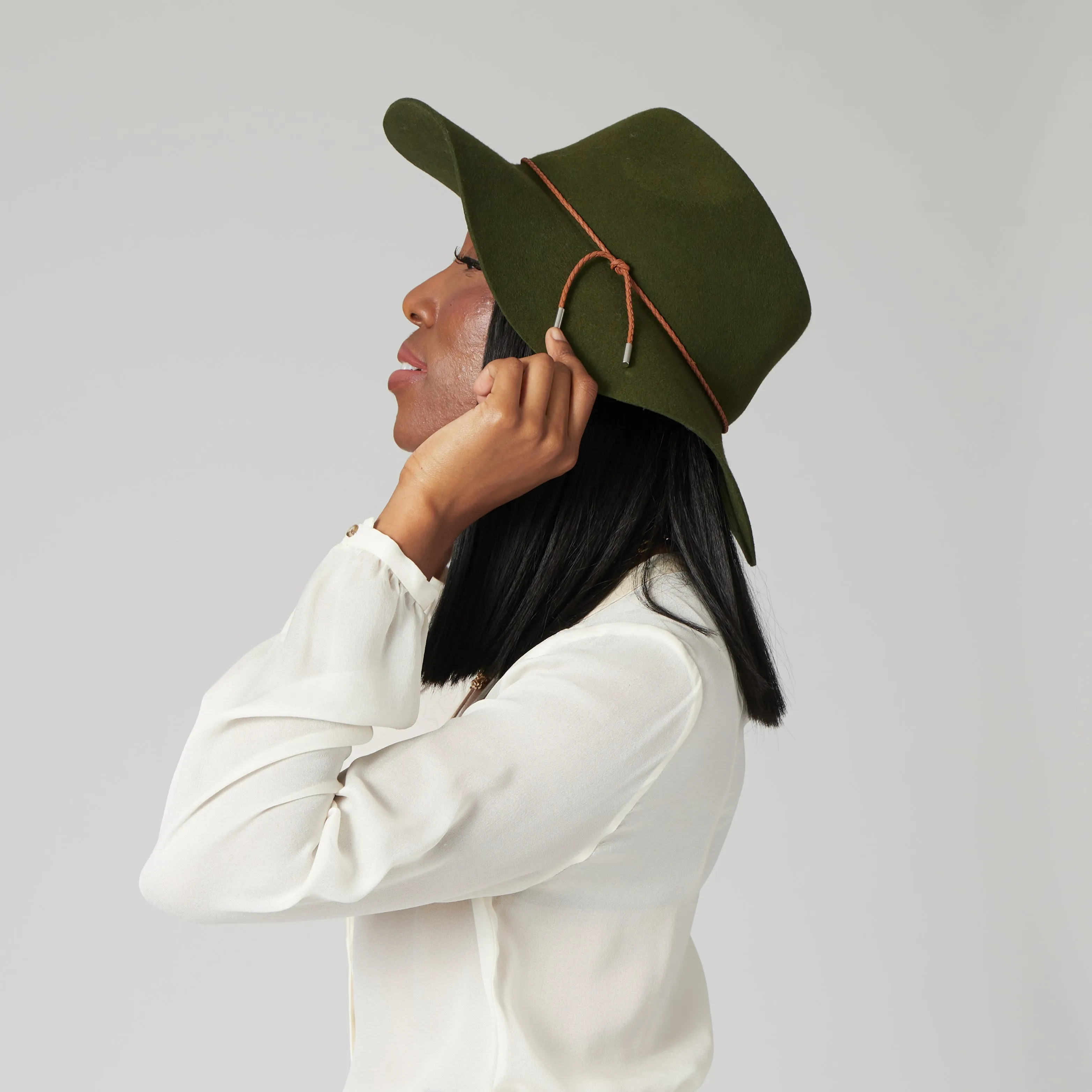 San Diego Hat Company Womens Fedoras Anza Floppy Packable Hat