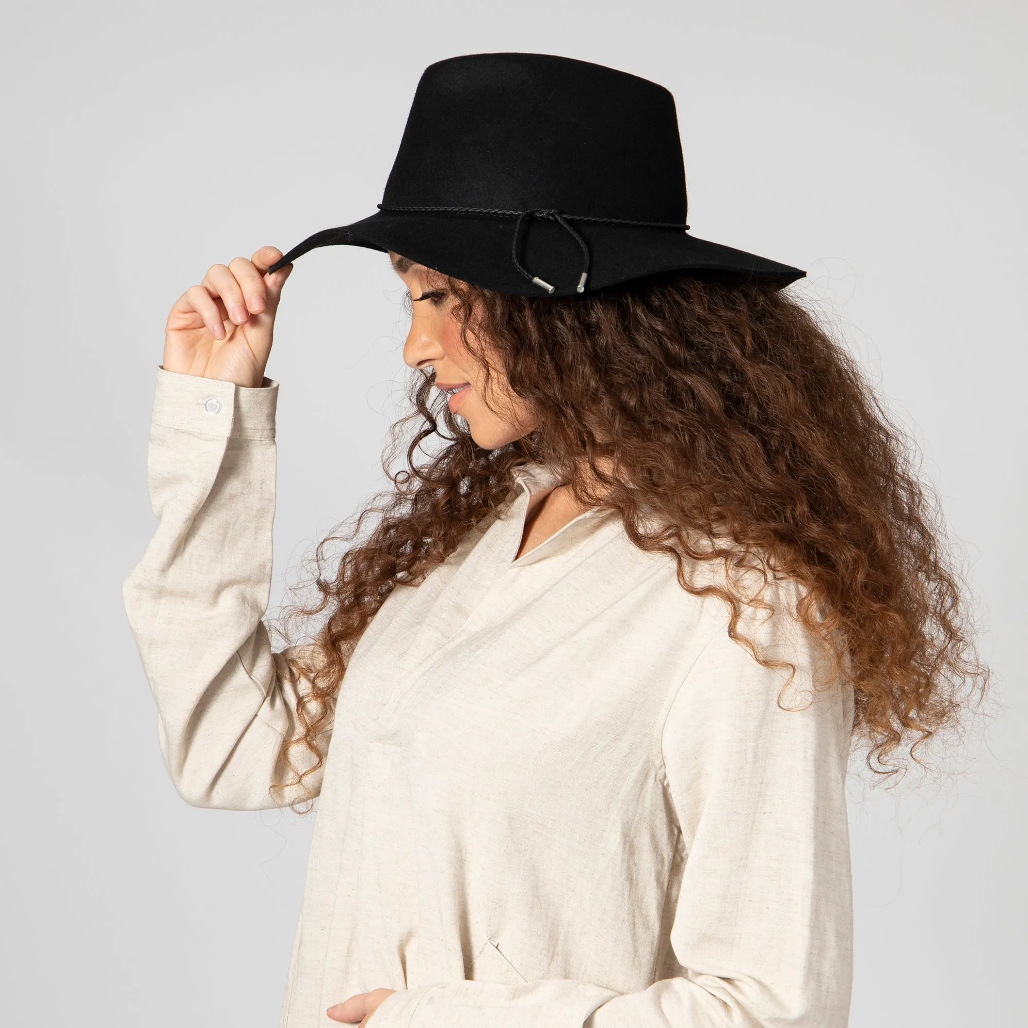 San Diego Hat Company Womens Fedoras Anza Floppy Packable Hat