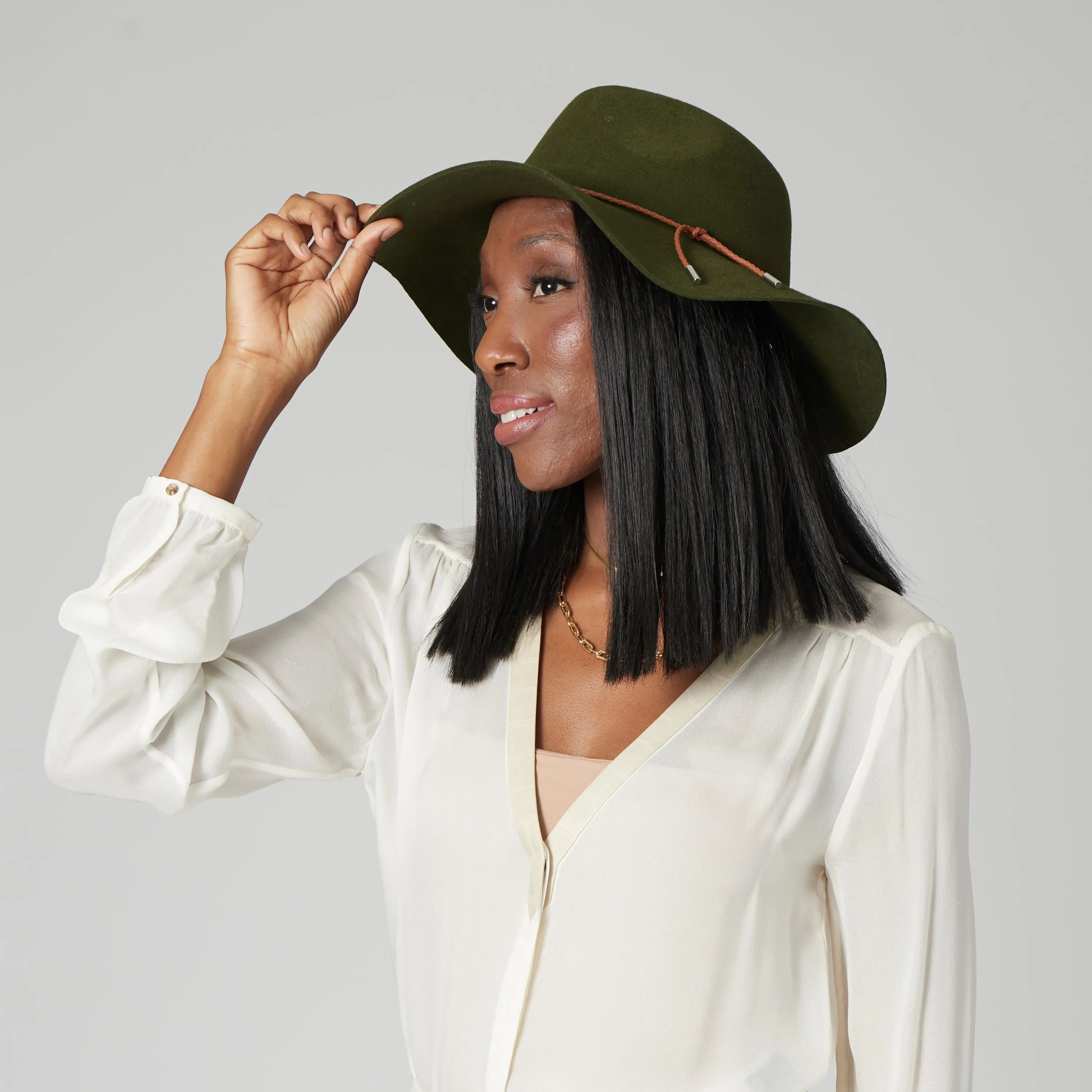 San Diego Hat Company Womens Fedoras Anza Floppy Packable Hat