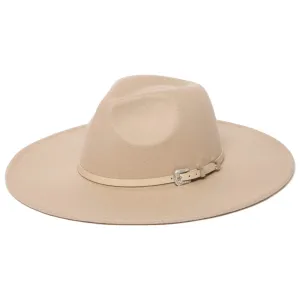 San Diego Hat Company Womens Fedoras Beverly - Pinch Crown Fedora with Western Buckle