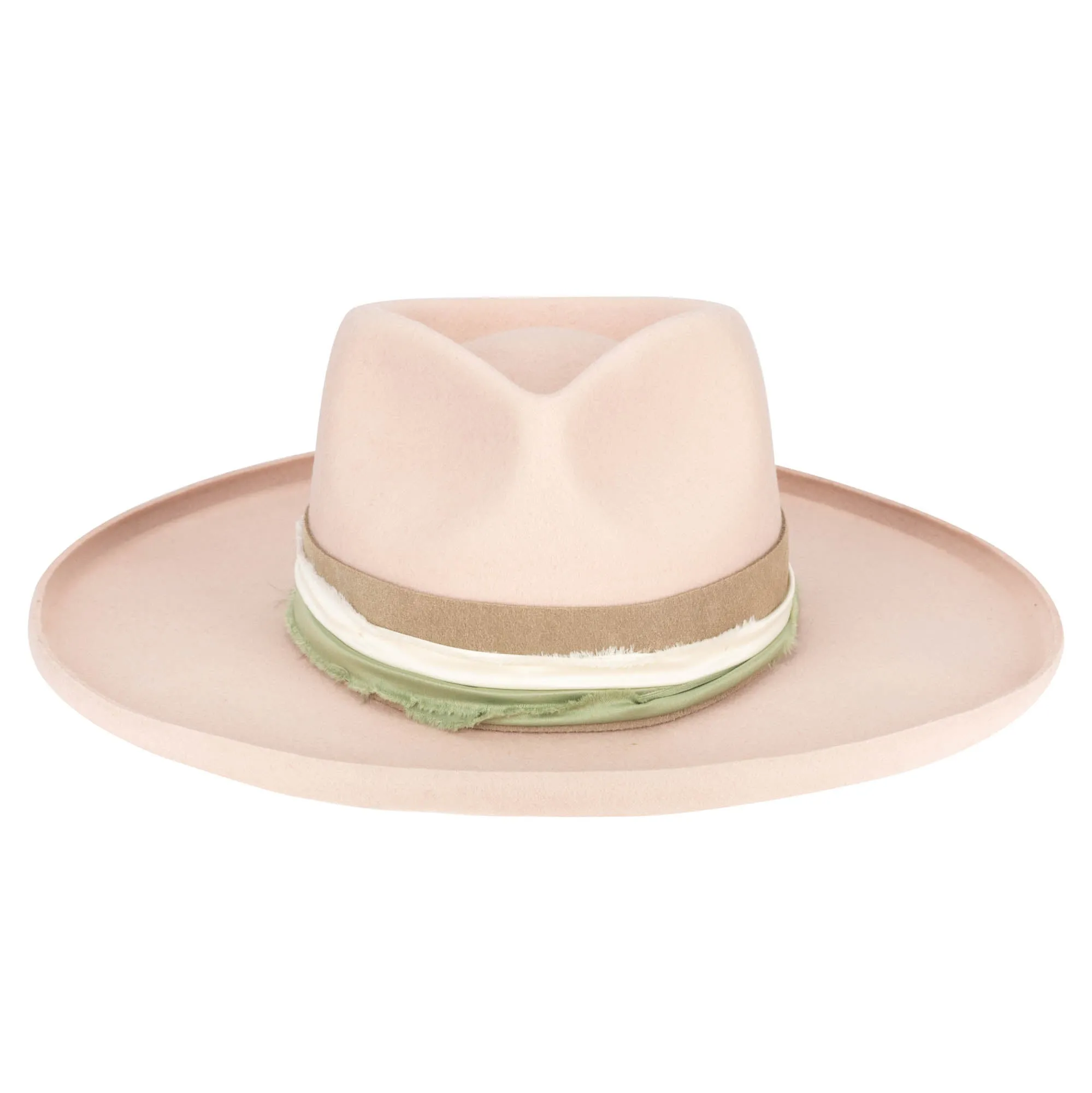 San Diego Hat Company Womens Fedoras City Stroll Wool Felt Stiff Rolled Brim Fedora