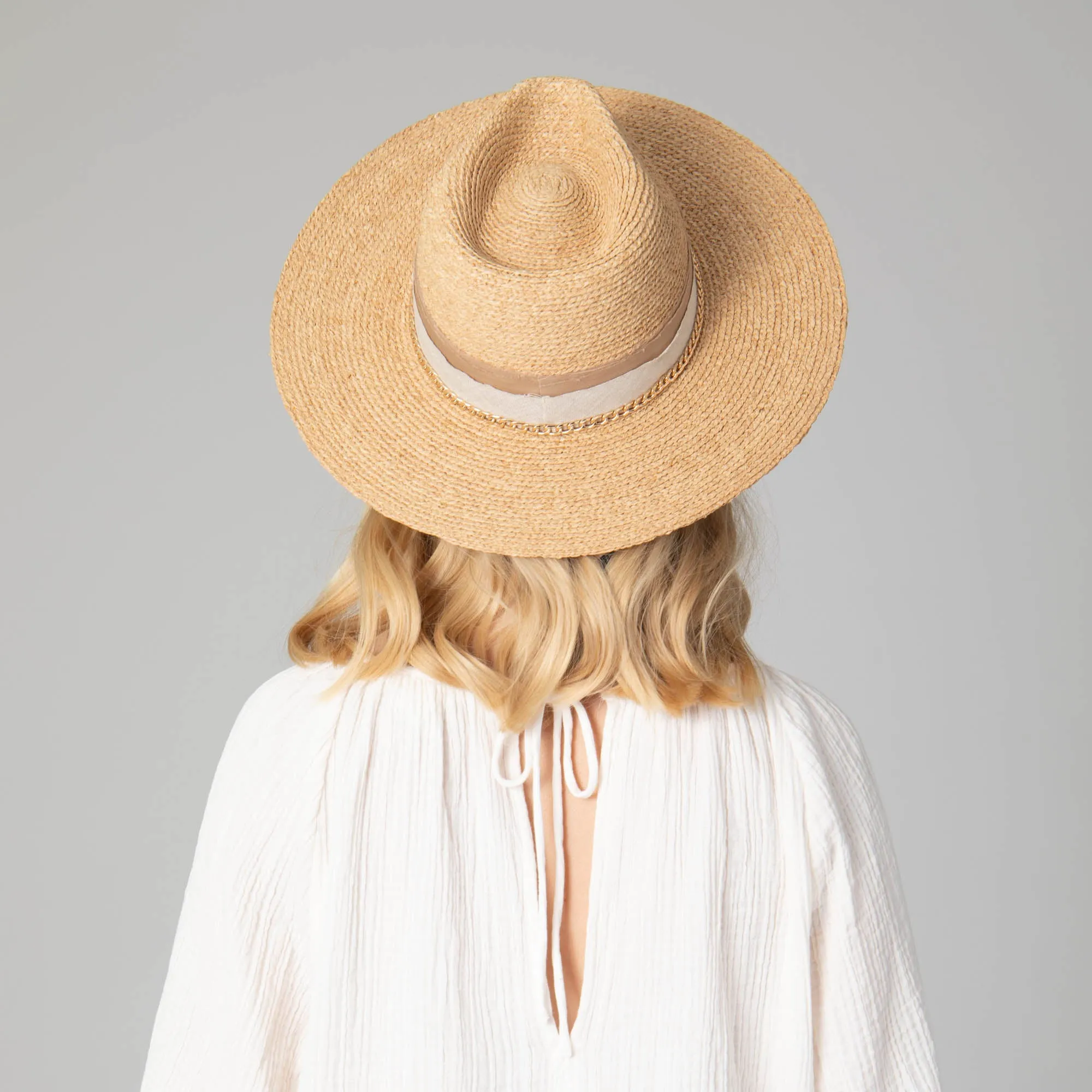 San Diego Hat Company Womens Fedoras Coastal Sunset Women's Stiff Brim Fedora