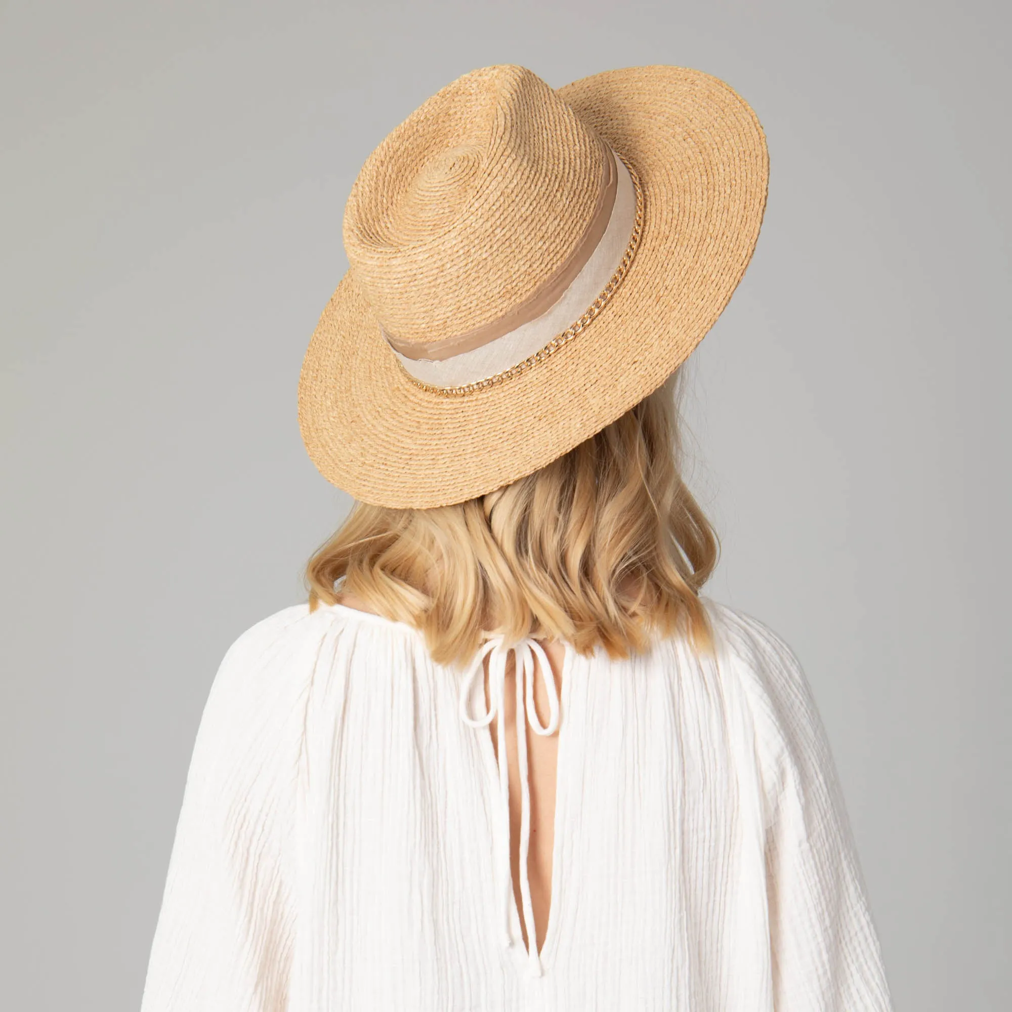 San Diego Hat Company Womens Fedoras Coastal Sunset Women's Stiff Brim Fedora