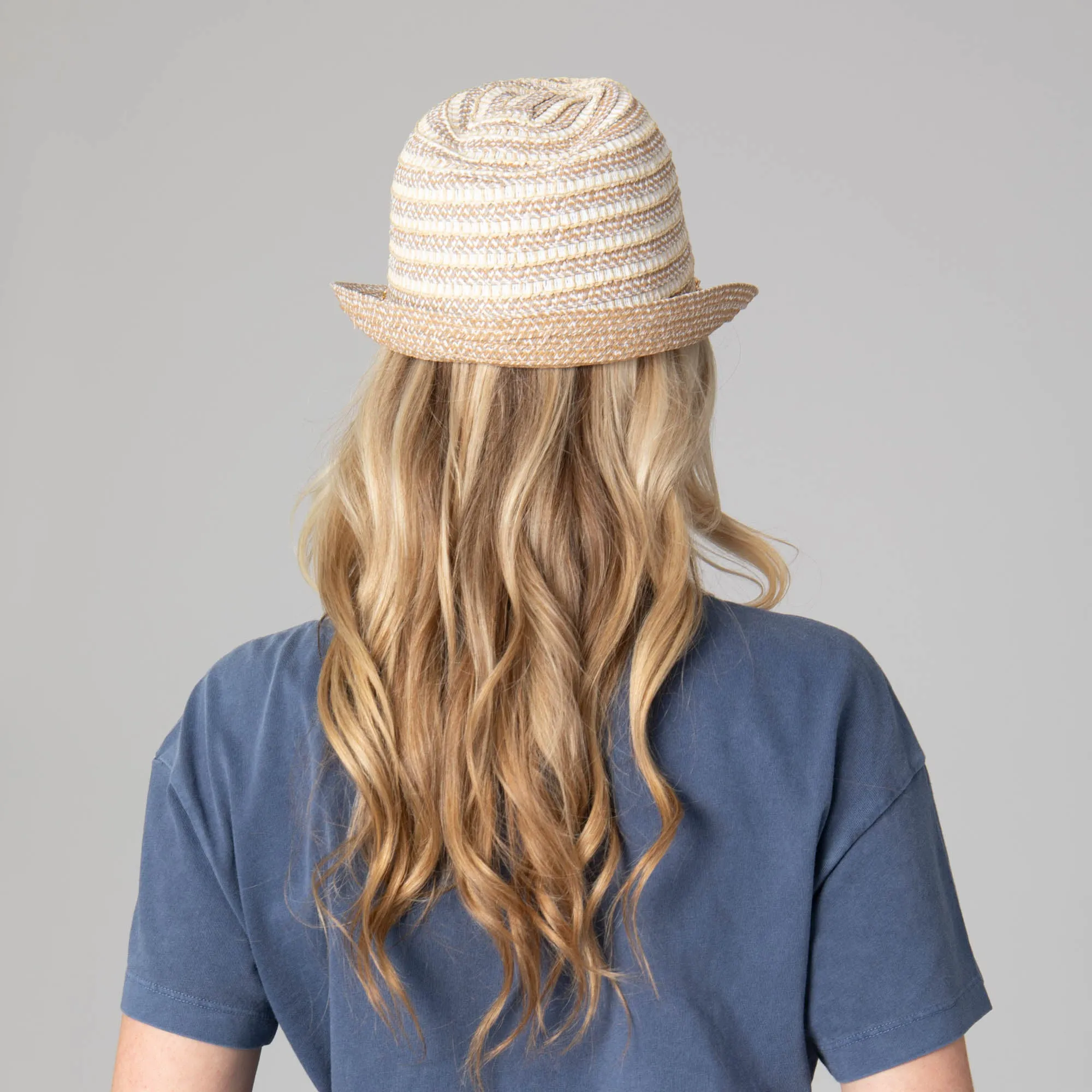 San Diego Hat Company Womens Fedoras Cordelia Women's Stingy Brim Fedora