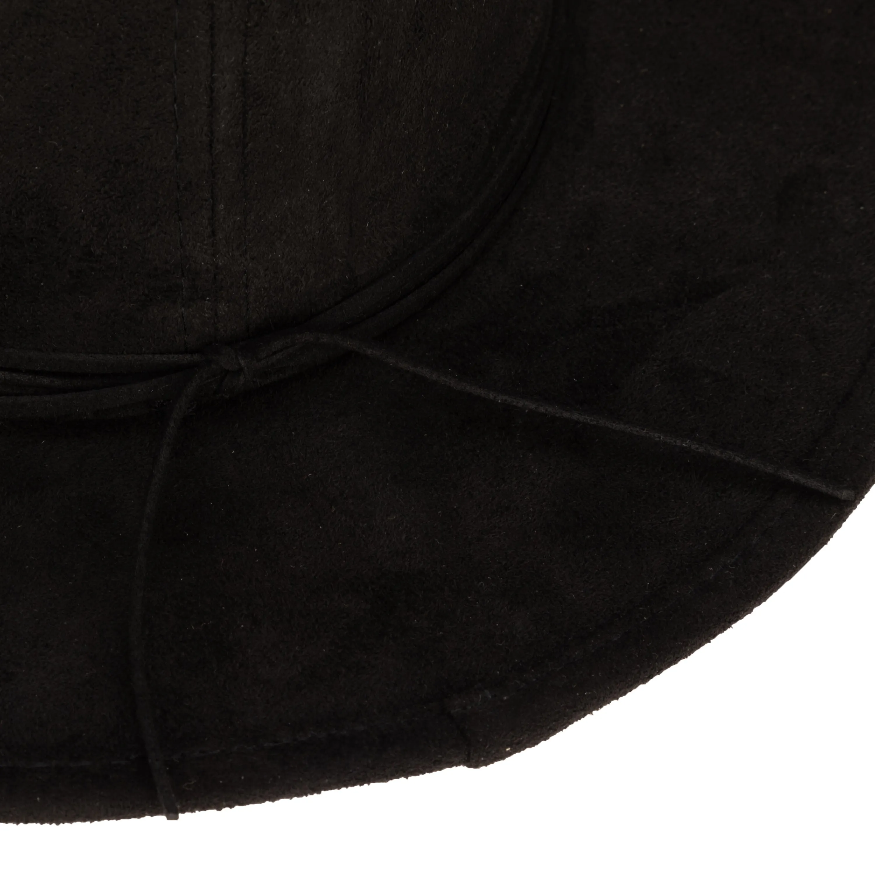 San Diego Hat Company Womens Fedoras Cut & Sew Faux Suede Floppy Fedora Wrapped Back Knot Trim
