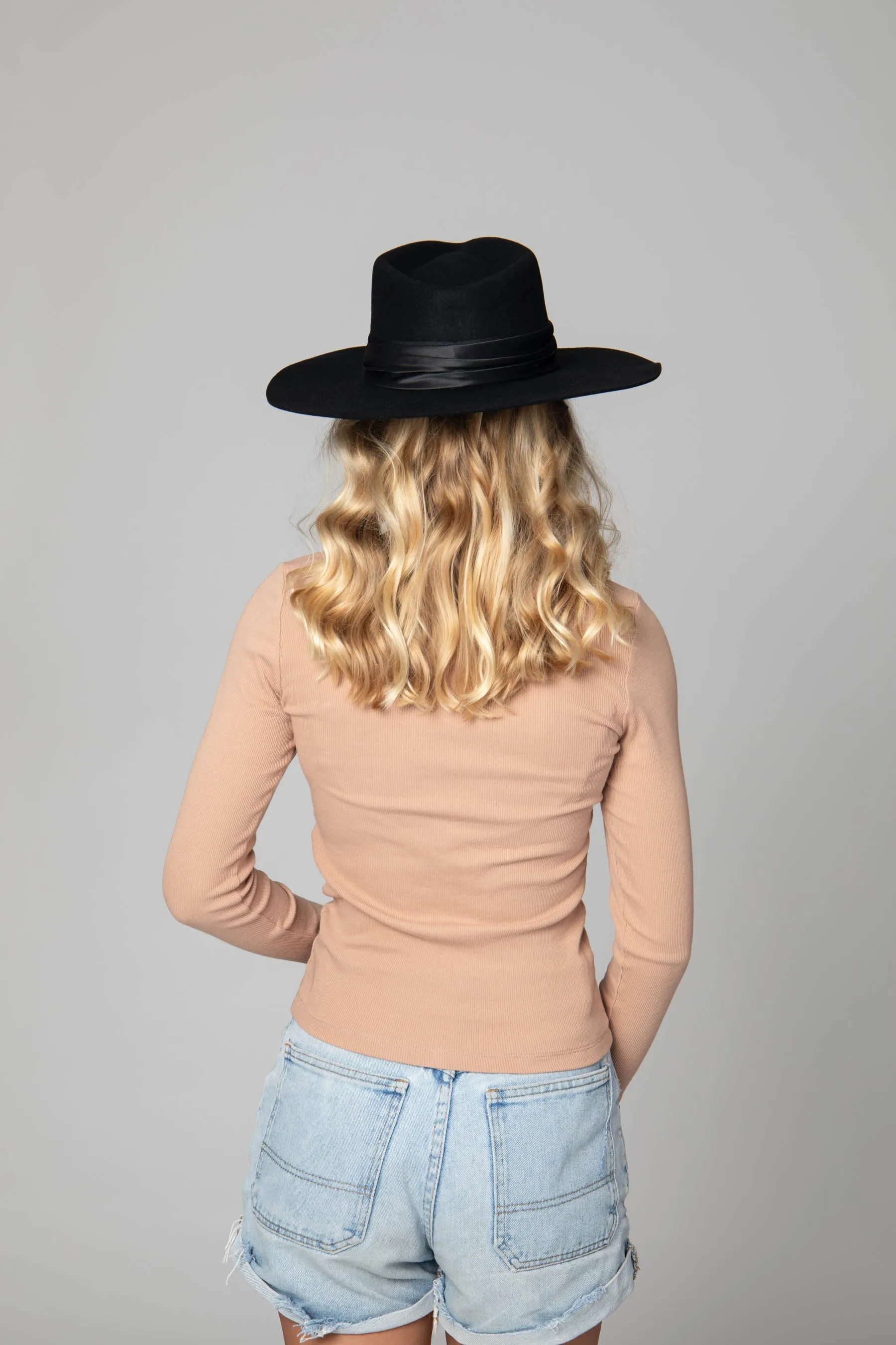 San Diego Hat Company Womens Fedoras Dresden Fedora by Trina Turk