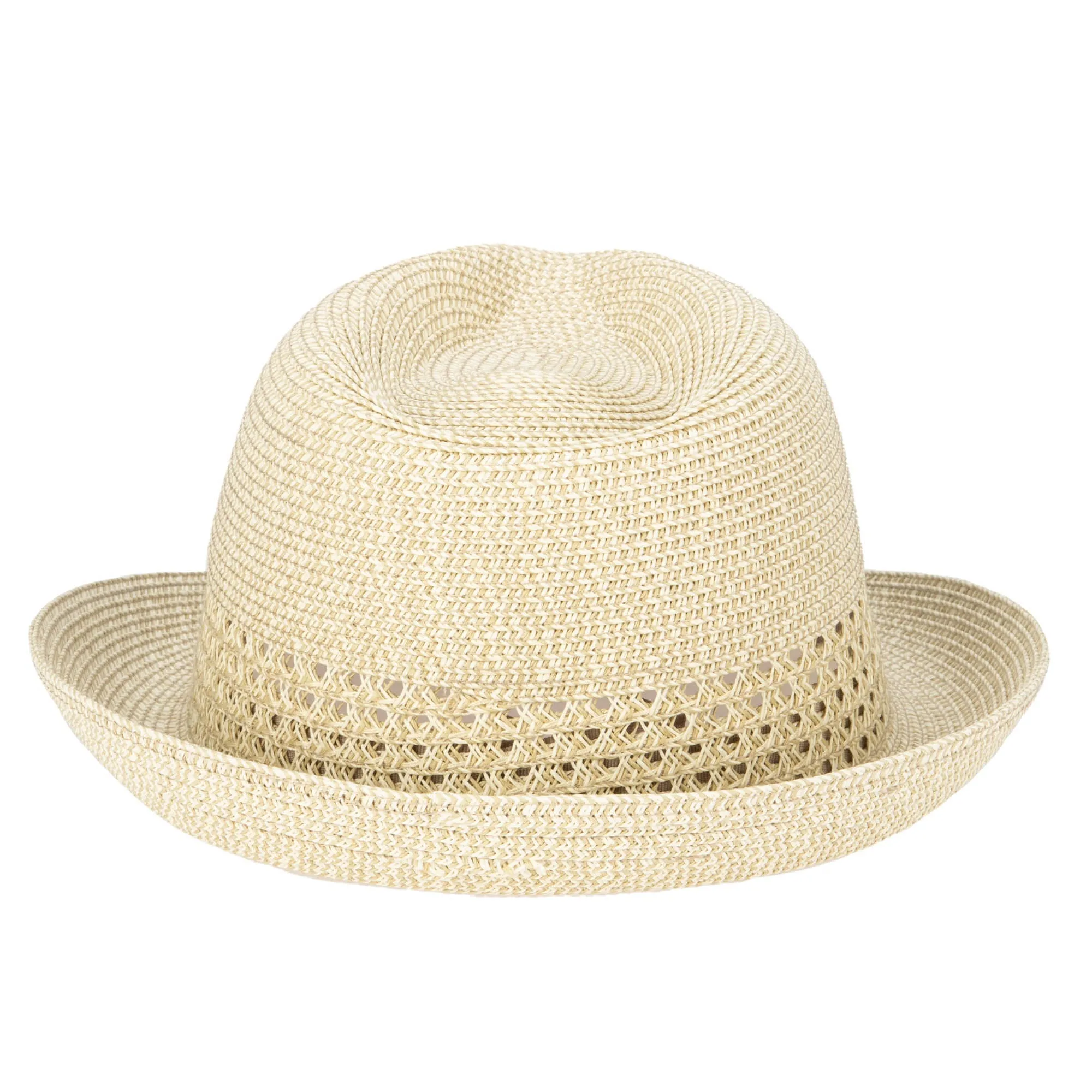 San Diego Hat Company Womens Fedoras Everyday Fedora - Women's Fedora W/ Open Weave Inset