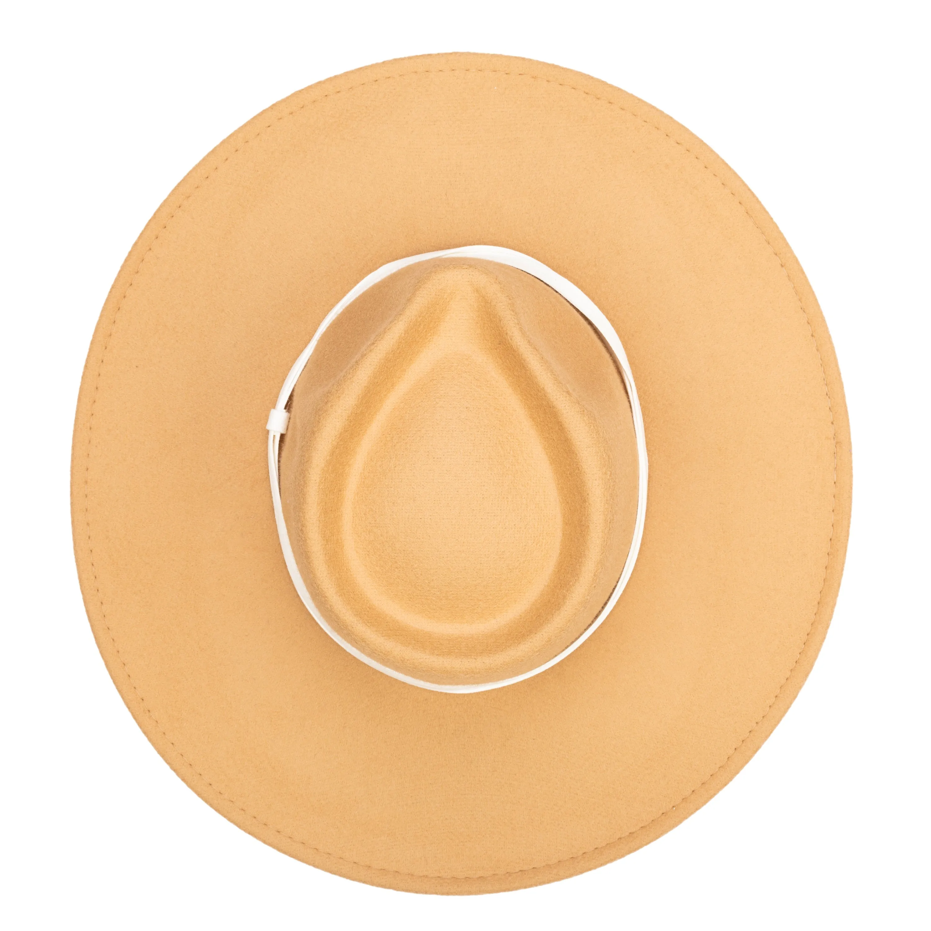 San Diego Hat Company Womens Fedoras Faux Felt Wide Brim Fedora