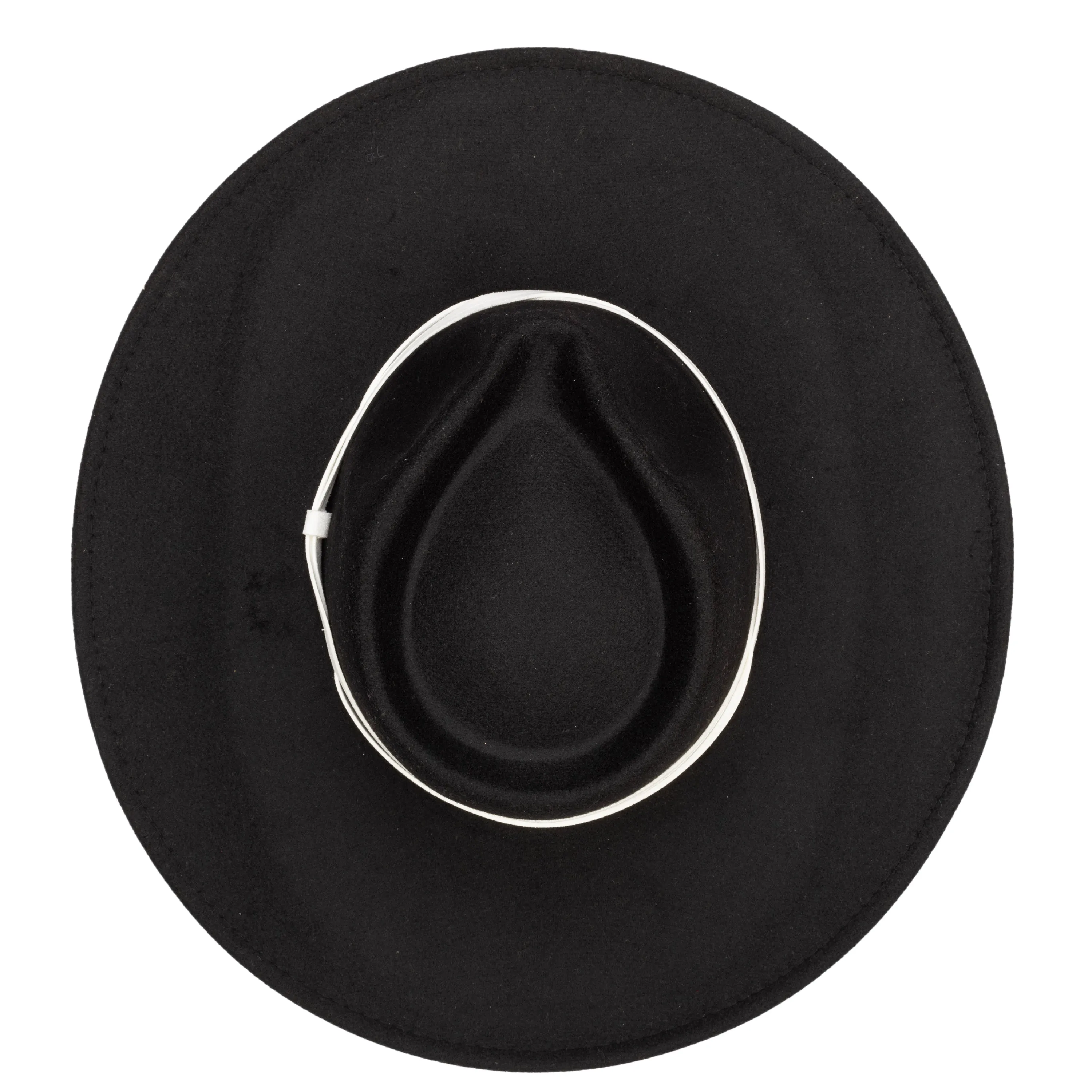 San Diego Hat Company Womens Fedoras Faux Felt Wide Brim Fedora