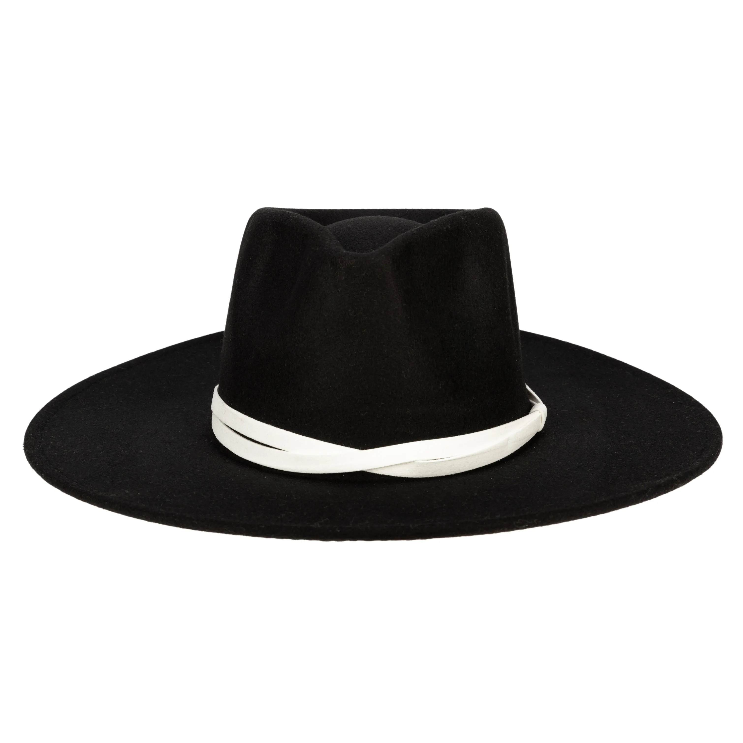 San Diego Hat Company Womens Fedoras Faux Felt Wide Brim Fedora