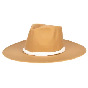 San Diego Hat Company Womens Fedoras Faux Felt Wide Brim Fedora