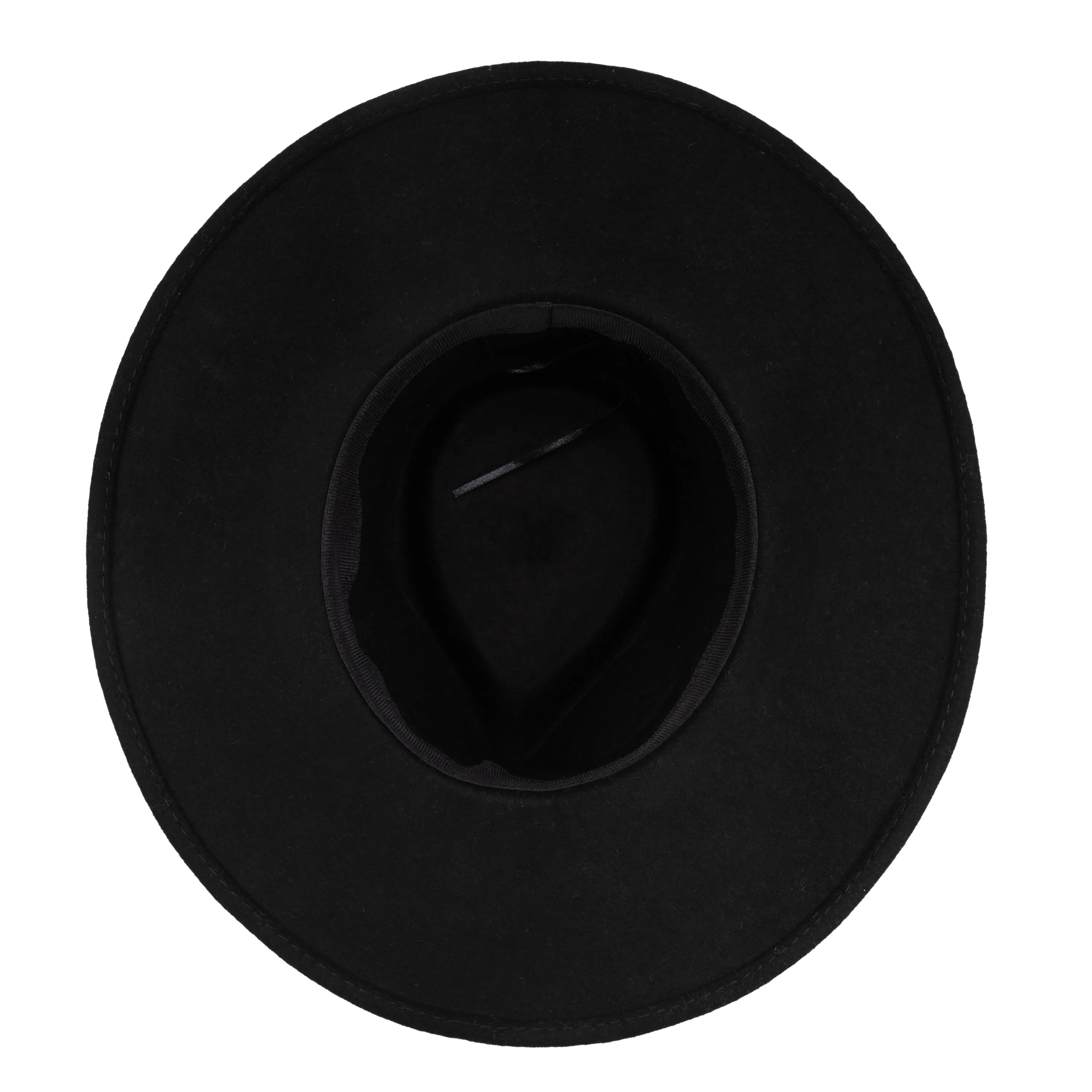 San Diego Hat Company Womens Fedoras Flameworthy - Women's Felt Fedora W/ Belted Sliced Band