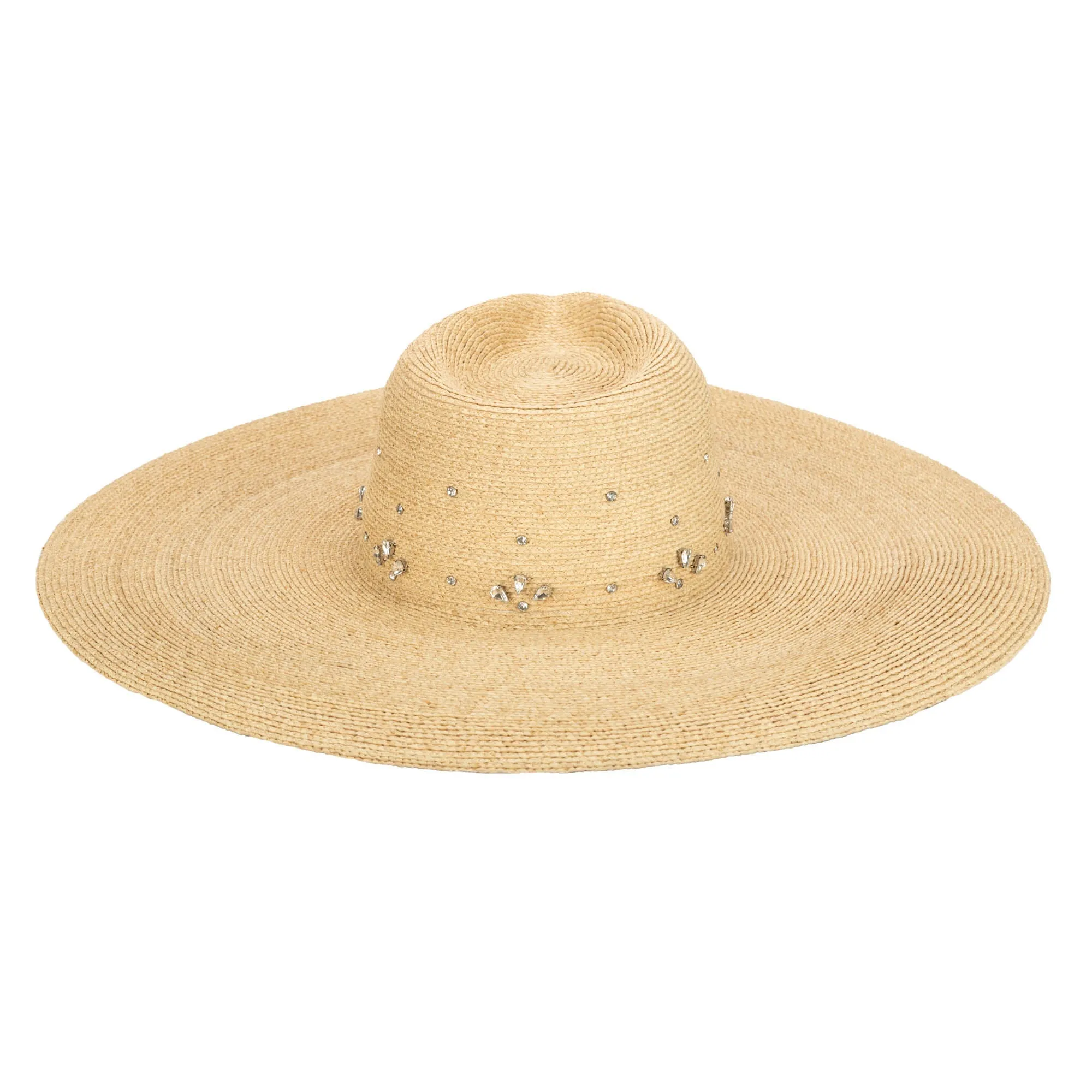 San Diego Hat Company Womens Fedoras Glitz Wide Brim Fedora Sun Hat
