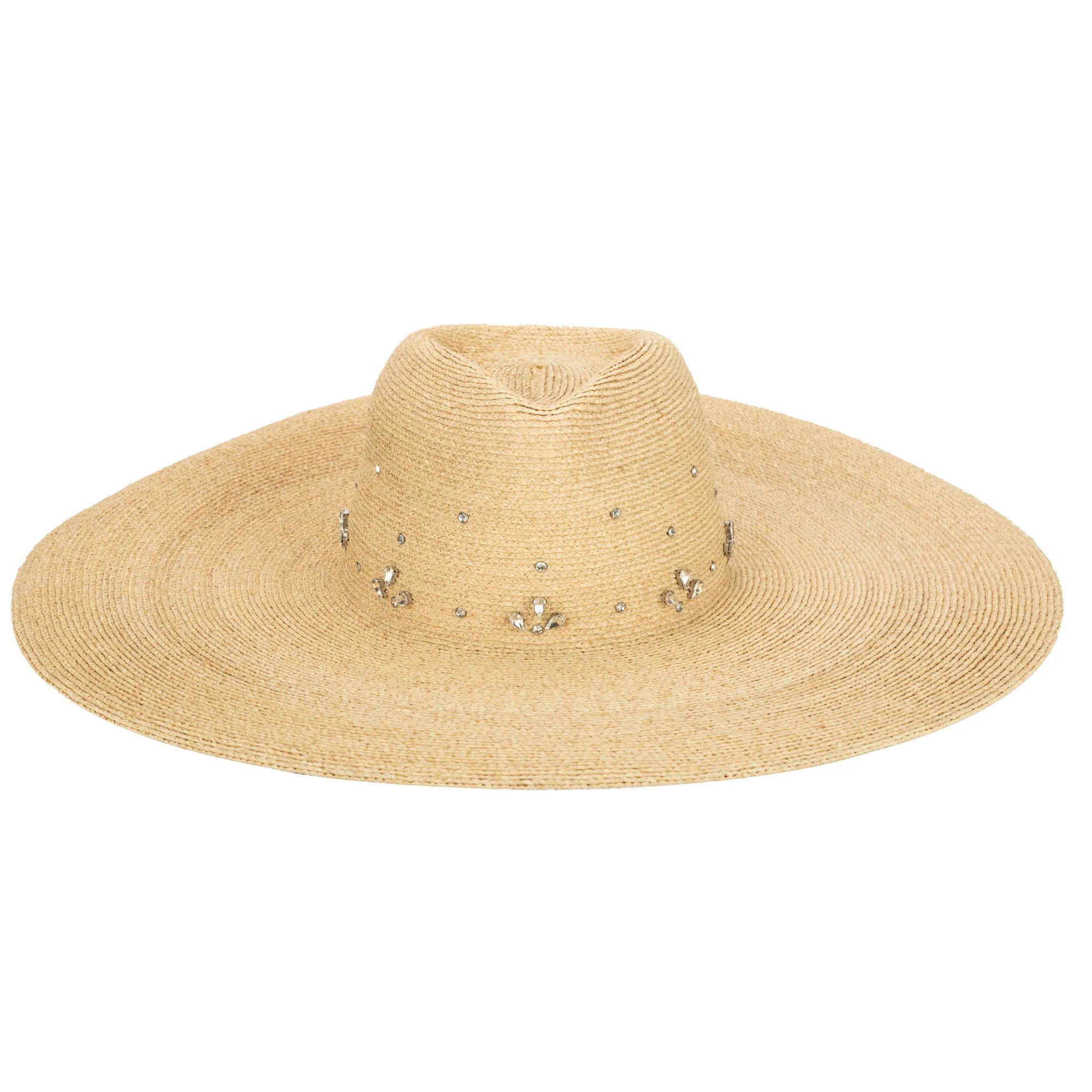 San Diego Hat Company Womens Fedoras Glitz Wide Brim Fedora Sun Hat
