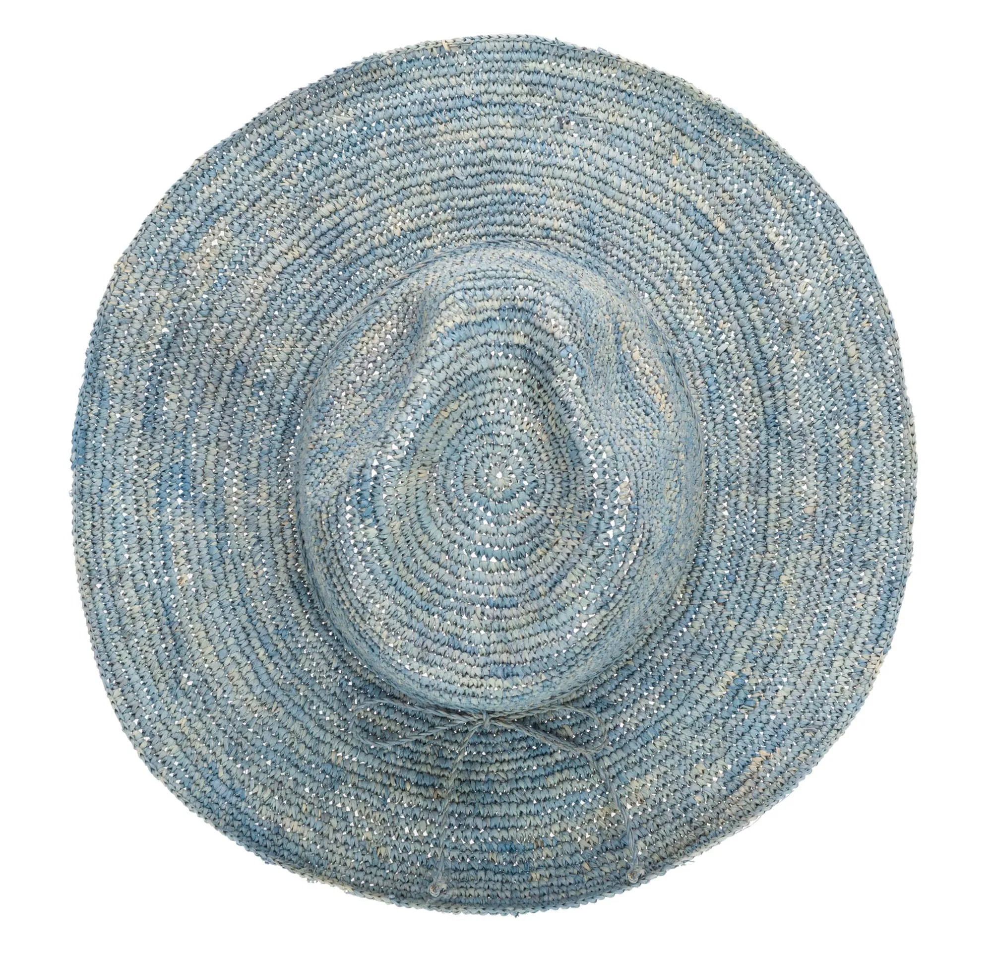 San Diego Hat Company Womens Fedoras Marina Women's Crochet Raffia Fedora