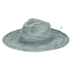 San Diego Hat Company Womens Fedoras Marina Women's Crochet Raffia Fedora