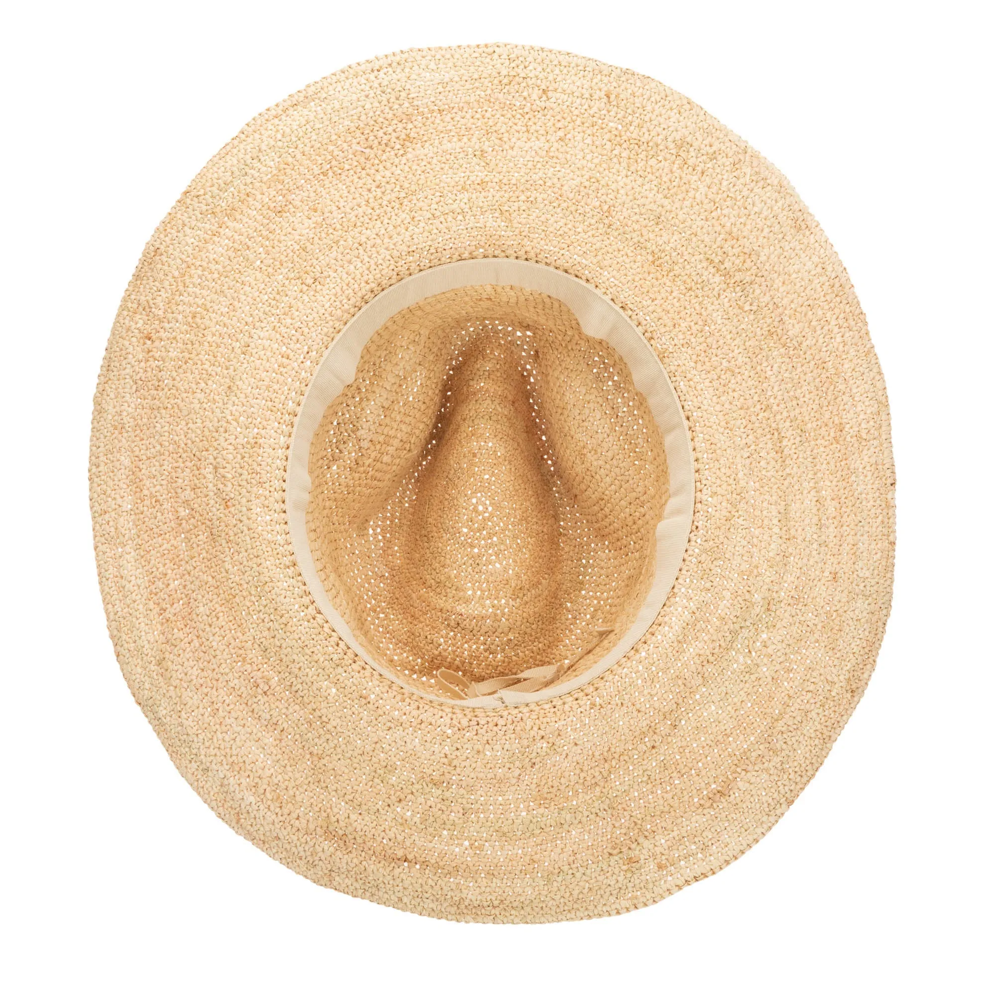 San Diego Hat Company Womens Fedoras Marina Women's Crochet Raffia Fedora